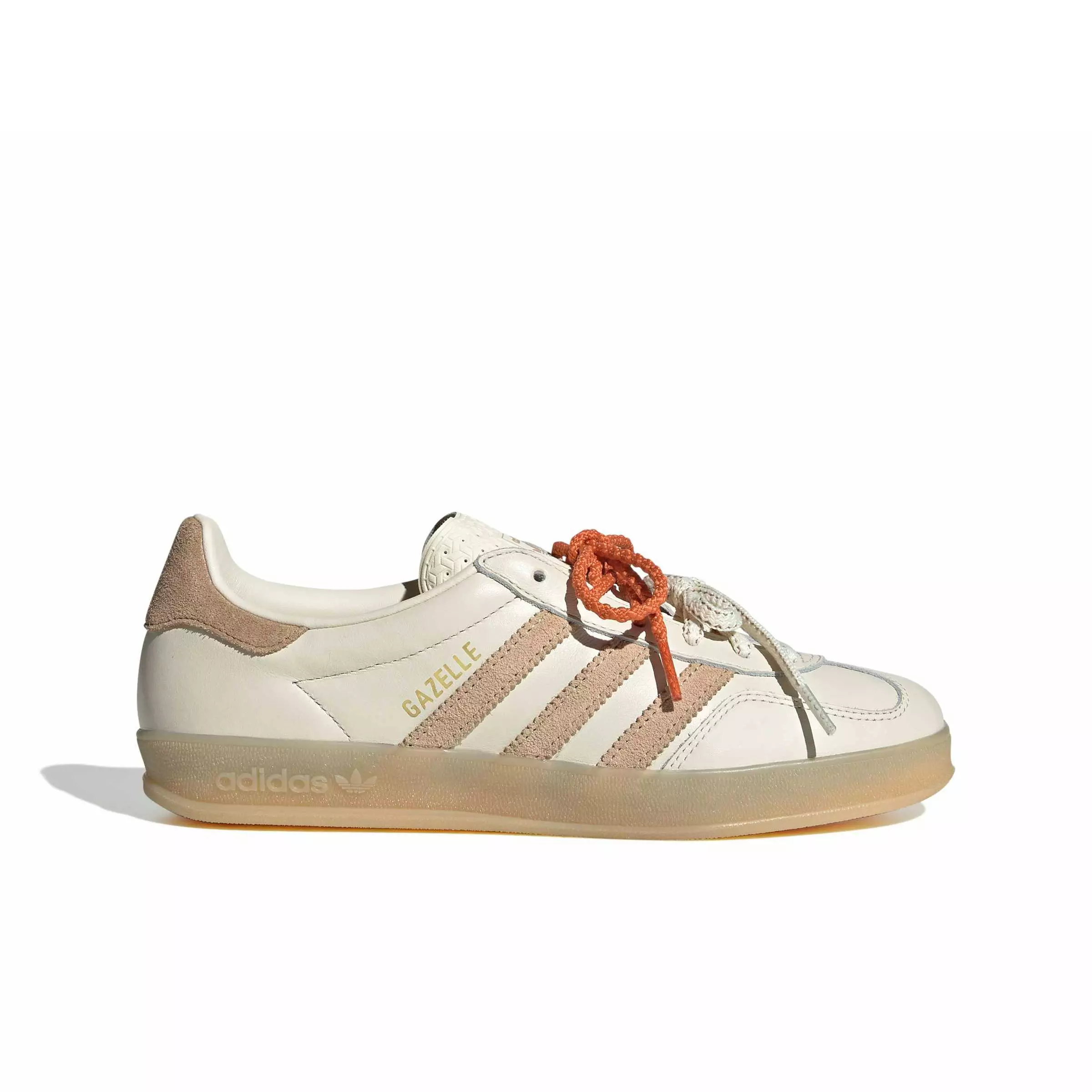 adidas Originals Gazelle Indoor "Cream White/Magic Beige/Cardboard" Women's Shoe - CREAM/BEIGE/CARBOARD