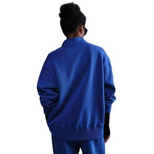 Nike Women's Sportswear Phoenix Fleece Oversized 1/4 Zip Sweatshirt - Blue