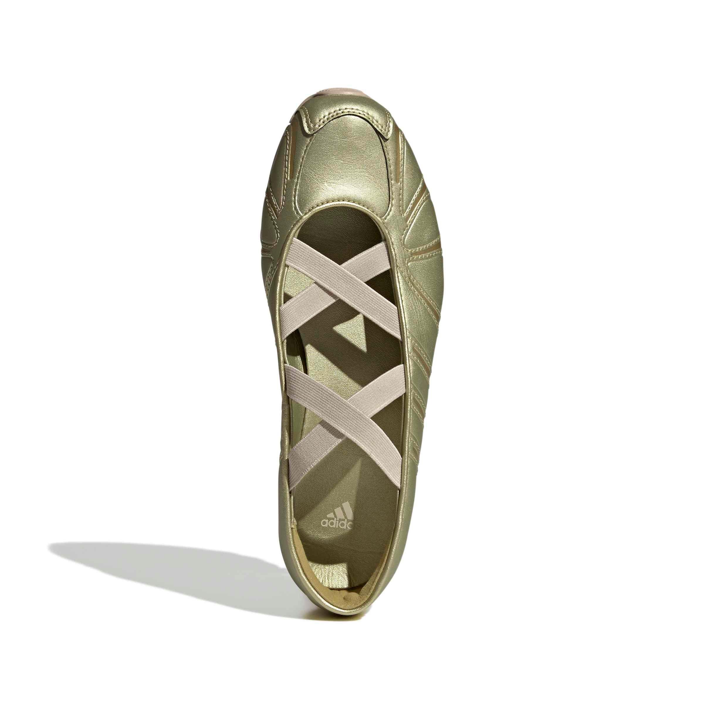 adidas Originals Ghost Sprint Ballet "Gold Metallic/Gold Metallic/Crystal Linen" Women's Shoe - GOLD/GOLD/LINEN