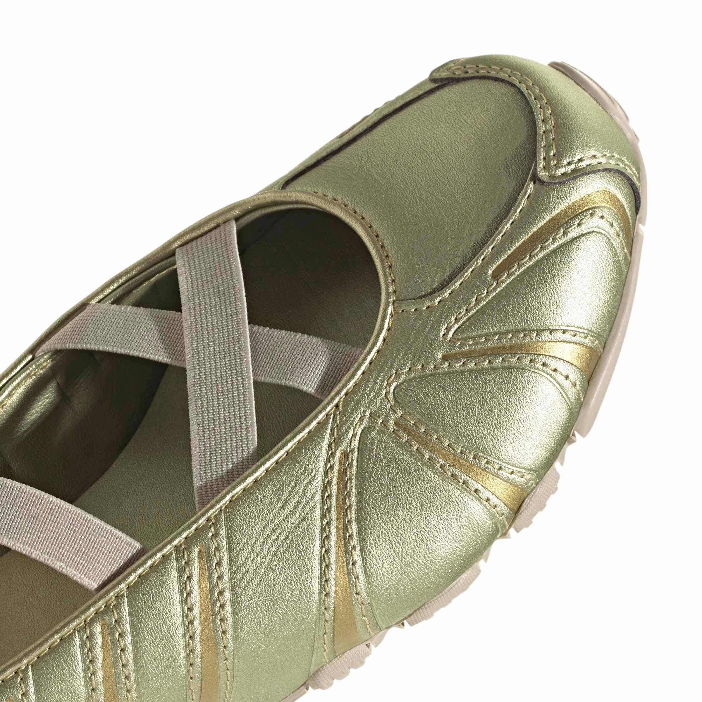 adidas Originals Ghost Sprint Ballet "Gold Metallic/Gold Metallic/Crystal Linen" Women's Shoe - GOLD/GOLD/LINEN