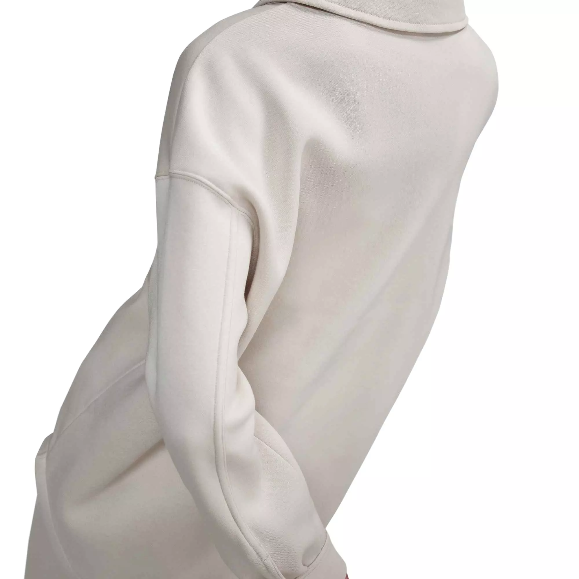 Nike Women's Sportswear Phoenix Fleece Oversized Shirt Jacket - Light Brown - LIGHT BROWN