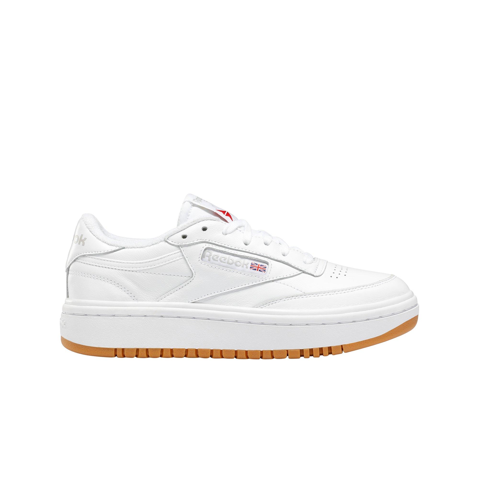 Reebok Club C Double "White/Gum" Women's Shoe - WHITE Thumbnail View 1