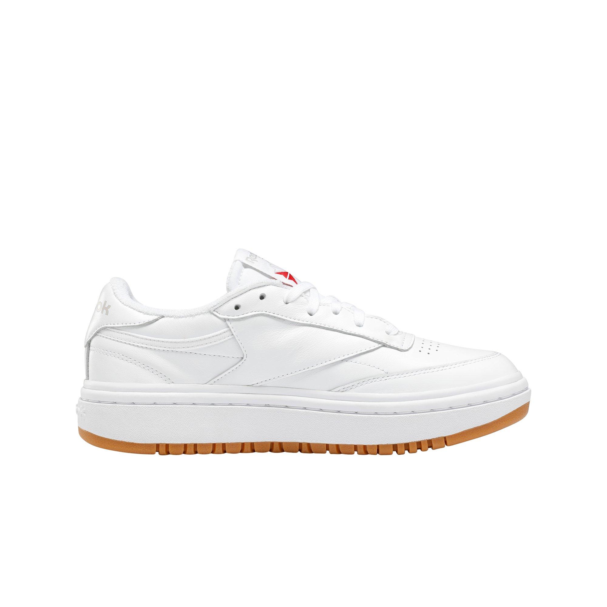 Reebok Club C Double "White/Gum" Women's Shoe - WHITE Thumbnail View 2