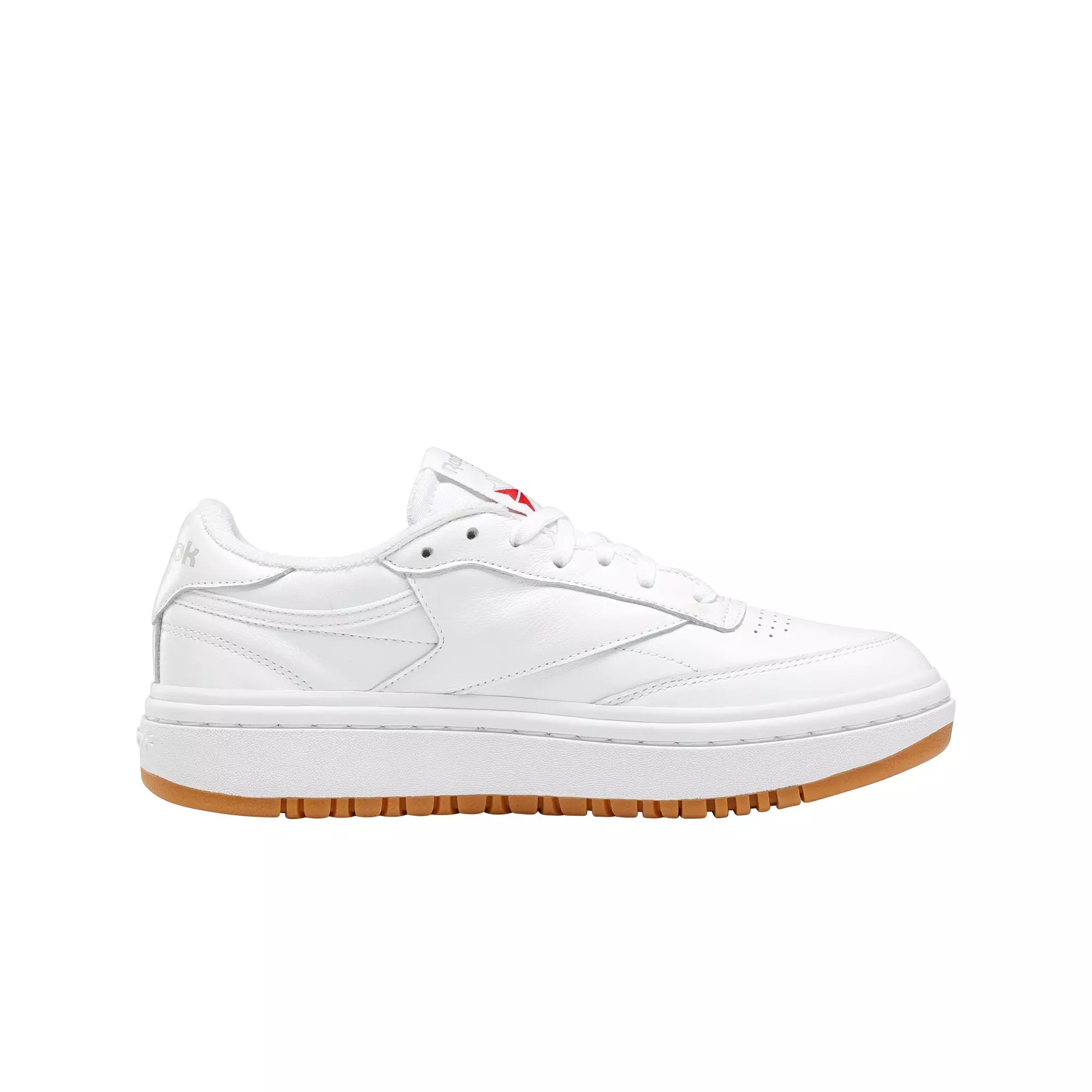 Reebok Club C Double "White/Gum" Women's Shoe - WHITE