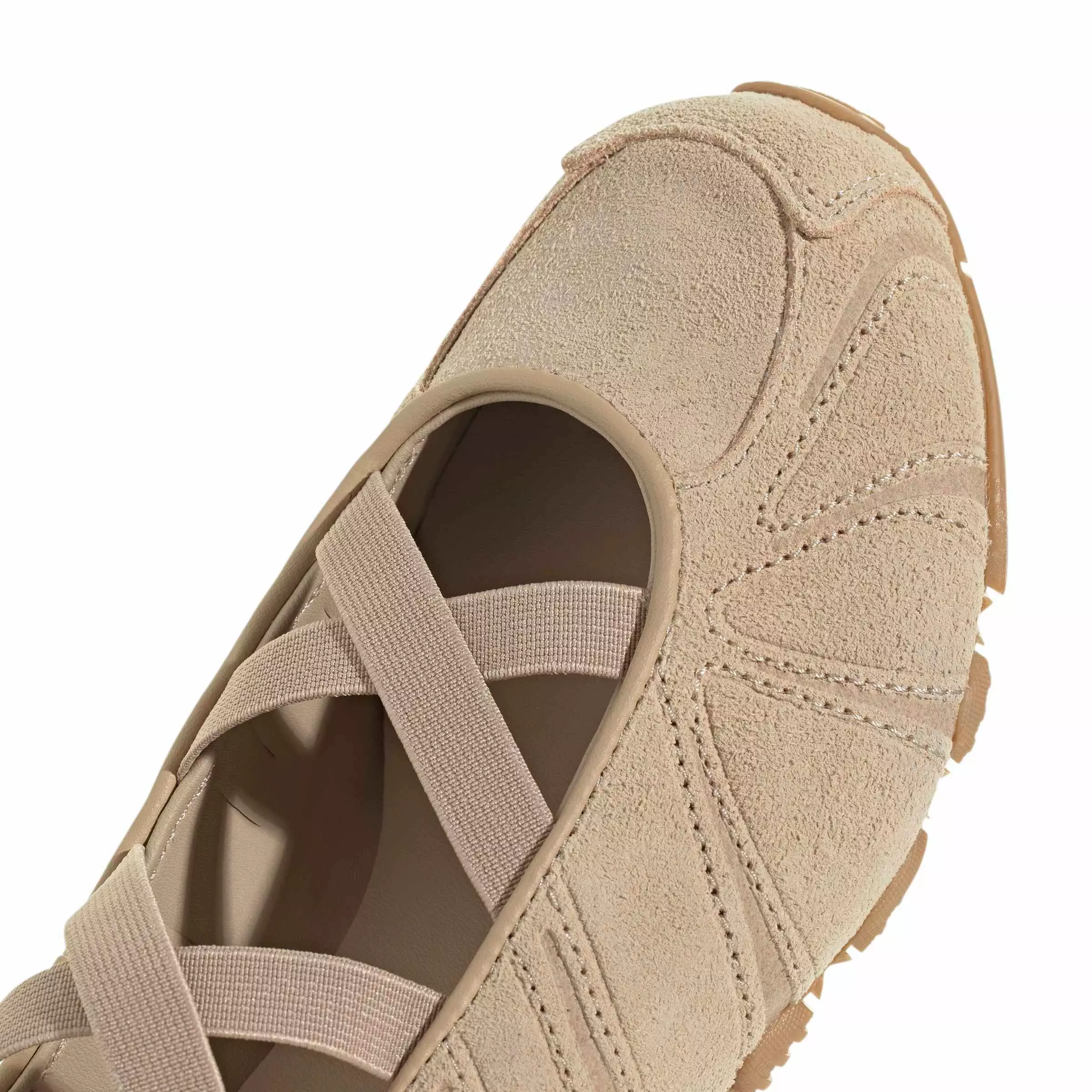 adidas Originals Ghost Sprint Ballet "Magic Beige/Magic Beige/Gum 3" Women's Shoe - BEIGE/BEIGE/GUM