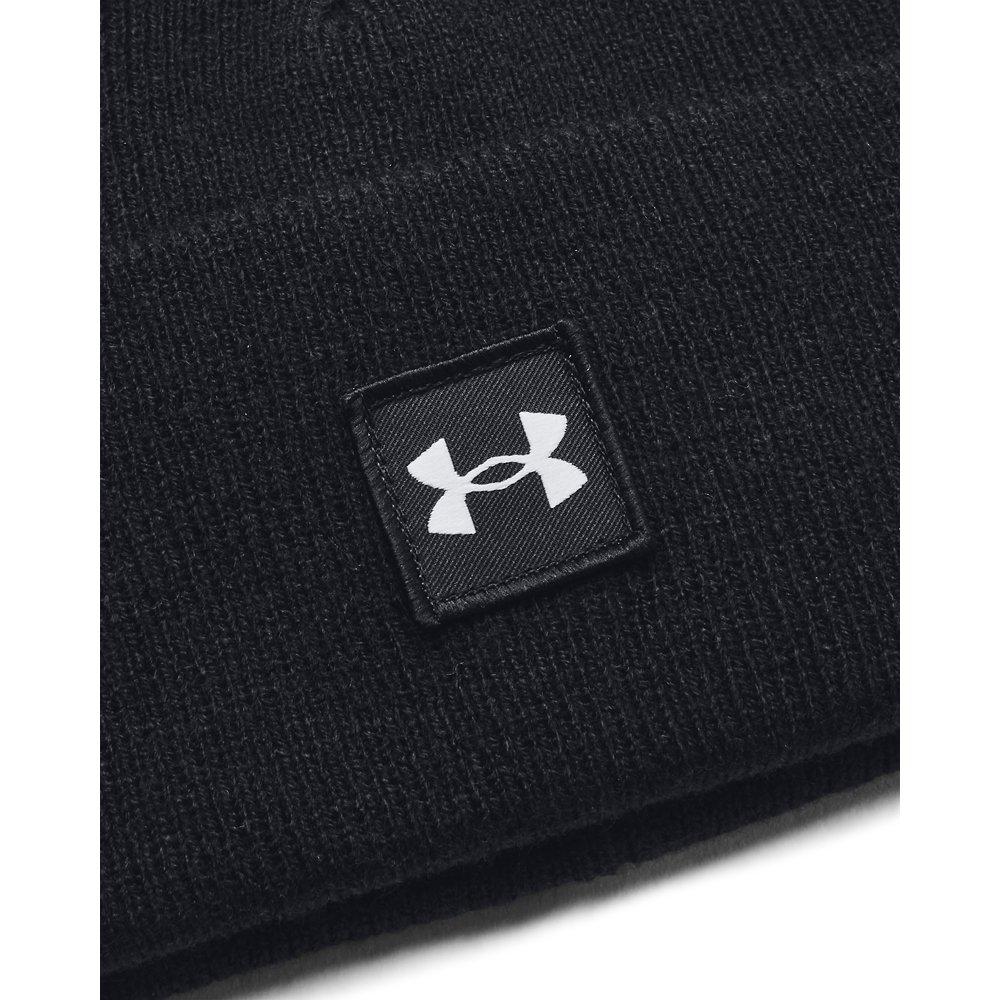 Under Armour Men's Halftime Shallow Cuff Beanie -Black - BLACK Thumbnail View 3