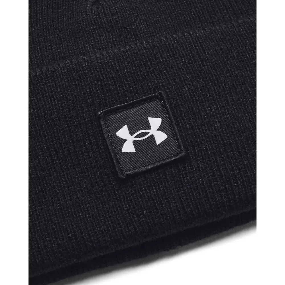 Under Armour Men's Halftime Shallow Cuff Beanie -Black - BLACK