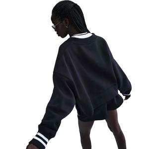 Nike Women's Sportswear Phoenix Fleece Over-Oversized Graphic Cardigan-Black