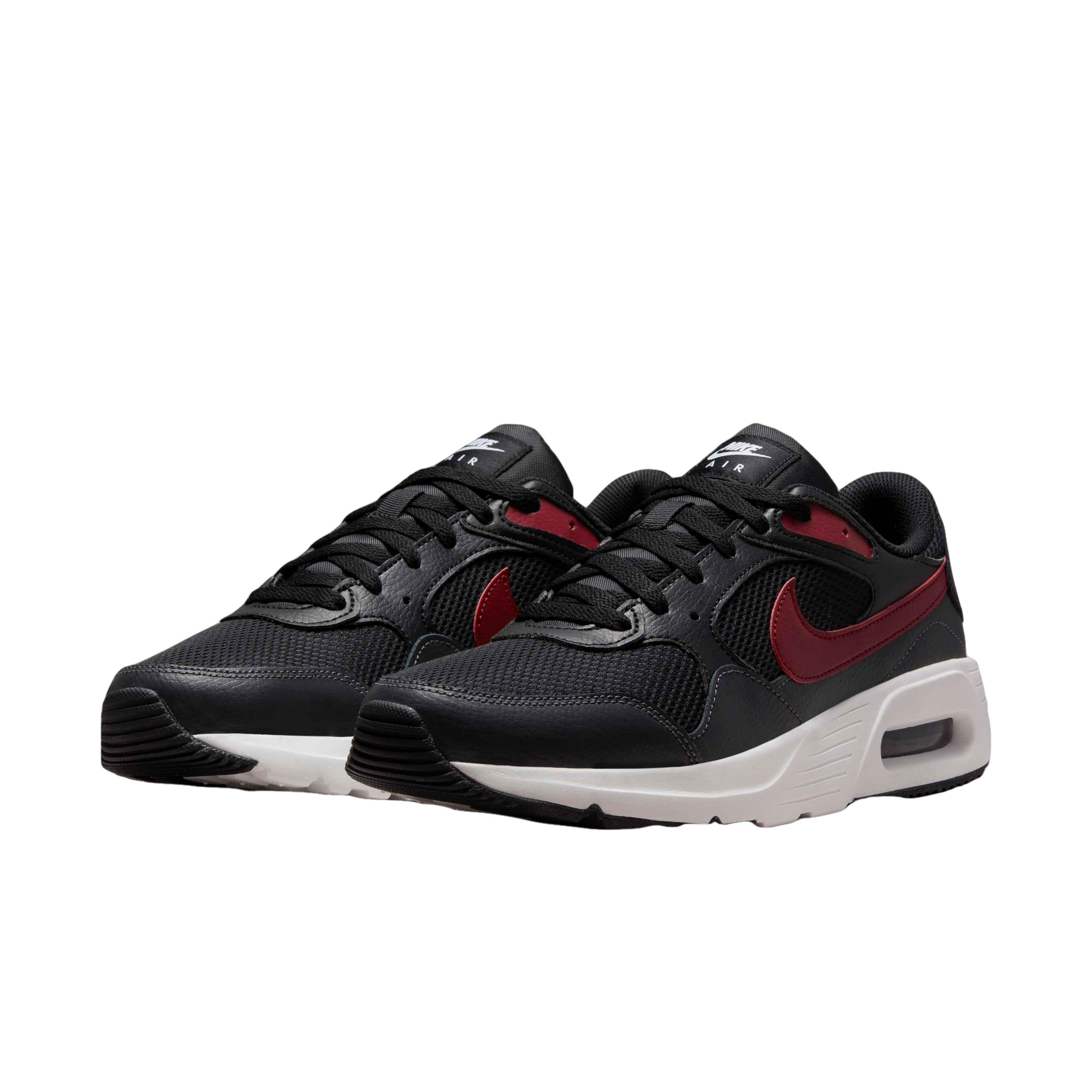 Nike Air Max SC "Black/Team Red/Anthracite/Summit White" Men's Shoe - BLACK/RED/ANTHRACITE/WHITE Thumbnail View 3