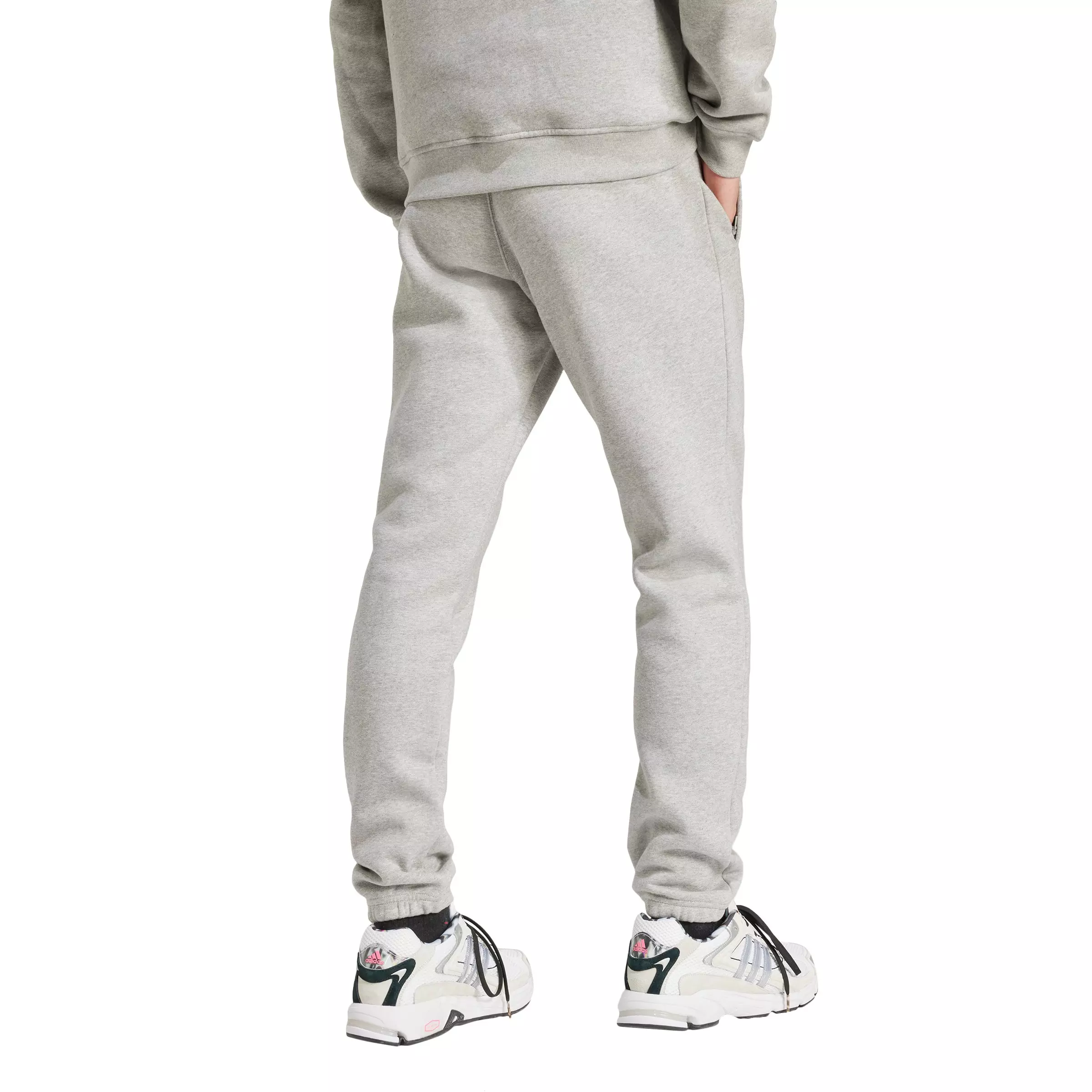 adidas Originals Men's Trefoil Essentials Slim Fit Joggers - Grey - GREY