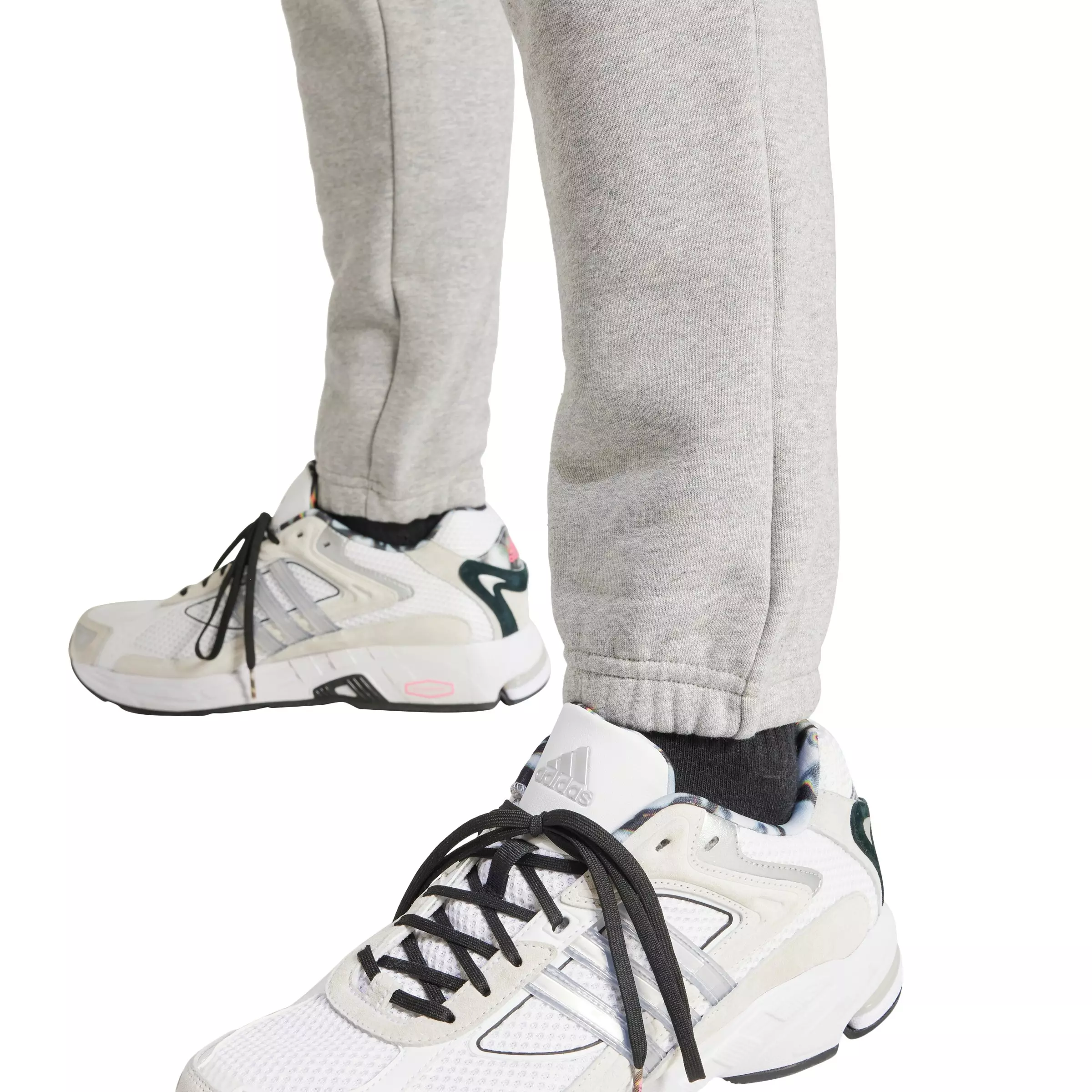 adidas Originals Men's Trefoil Essentials Slim Fit Joggers - Grey - GREY