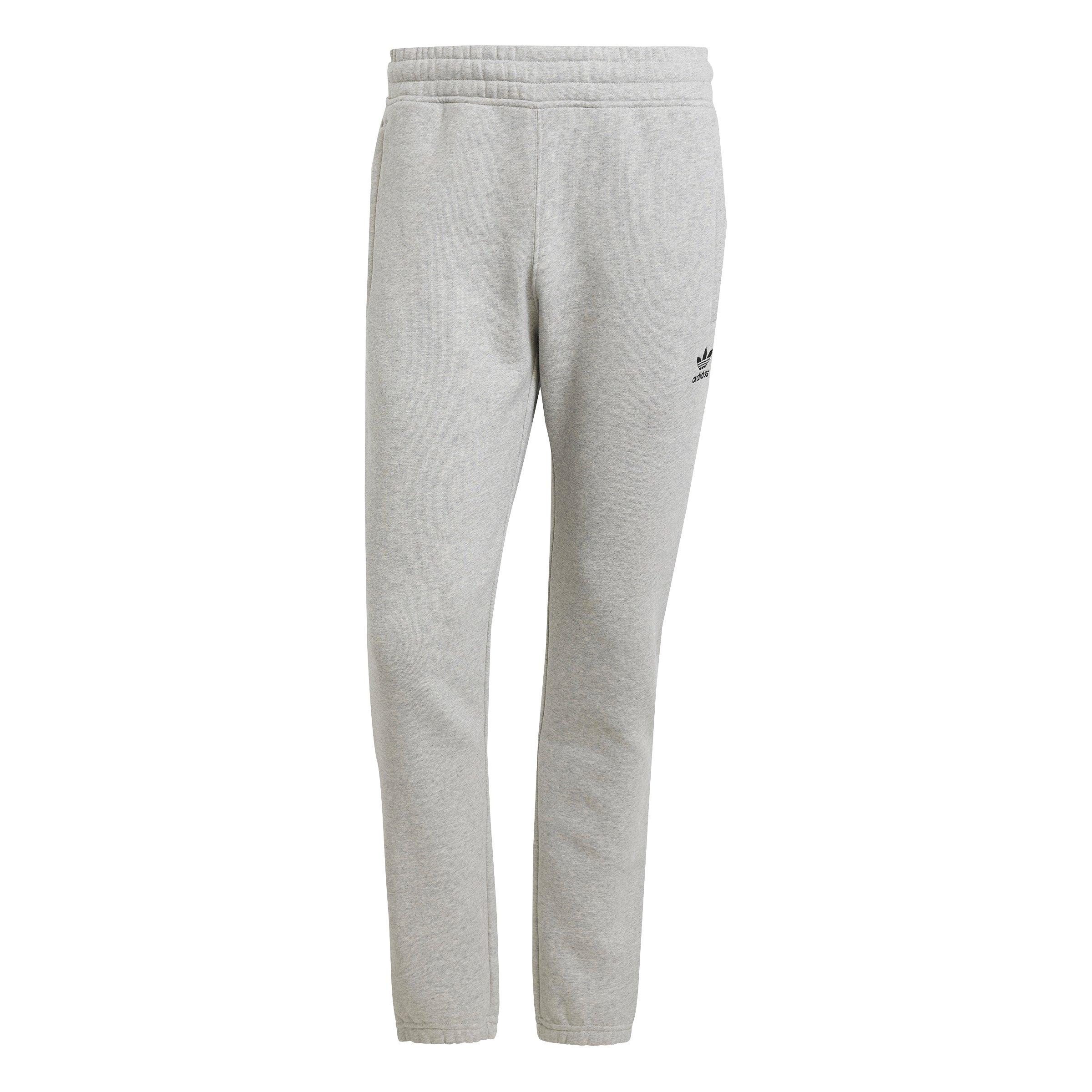 adidas Originals Men's Trefoil Essentials Slim Fit Joggers - Grey - GREY Thumbnail View 6