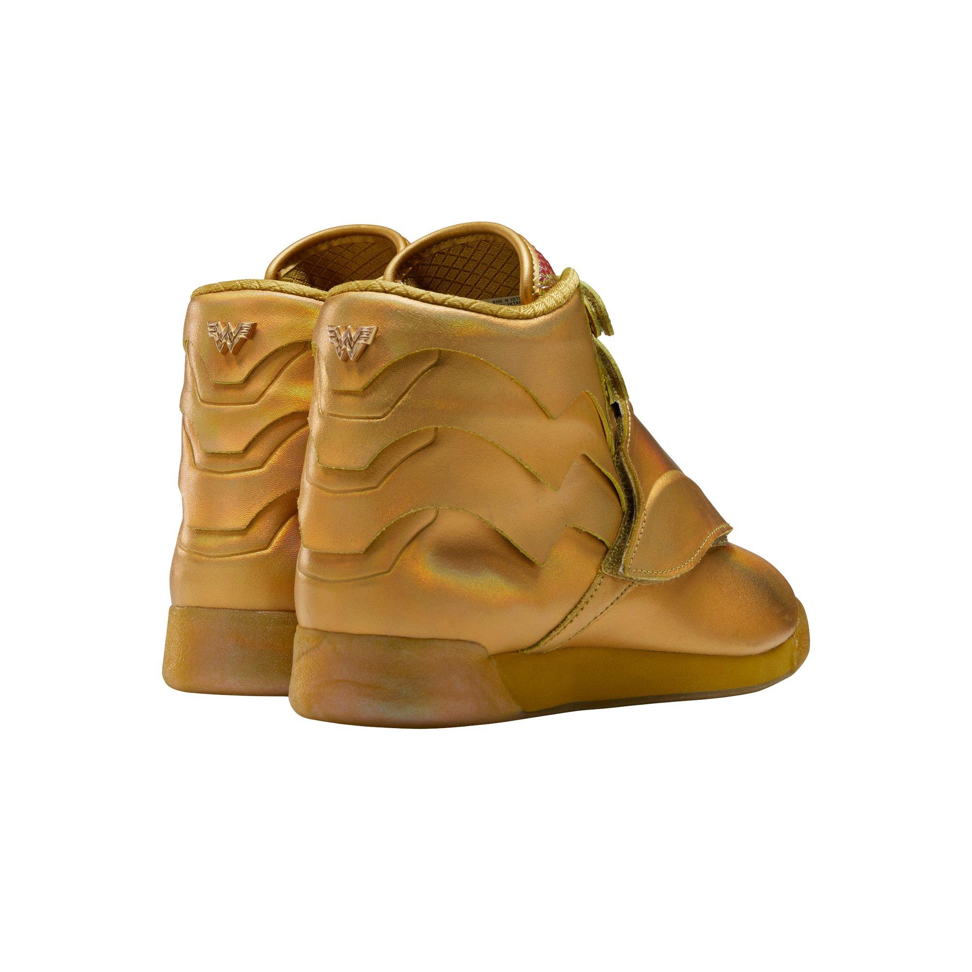 reebok freestyle hi gold