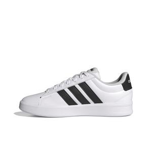 adidas Grand Court 3.0 "Ftwr White/Core Black/Ftwr White" Women's Shoe - WHITE/BLACK/WHITE