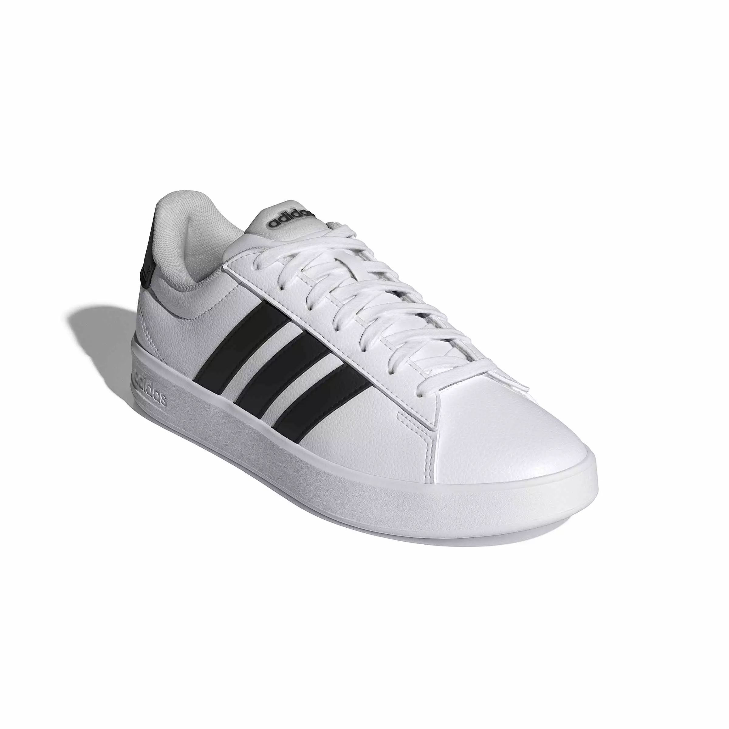 adidas Grand Court 3.0 "Ftwr White/Core Black/Ftwr White" Women's Shoe - WHITE/BLACK/WHITE