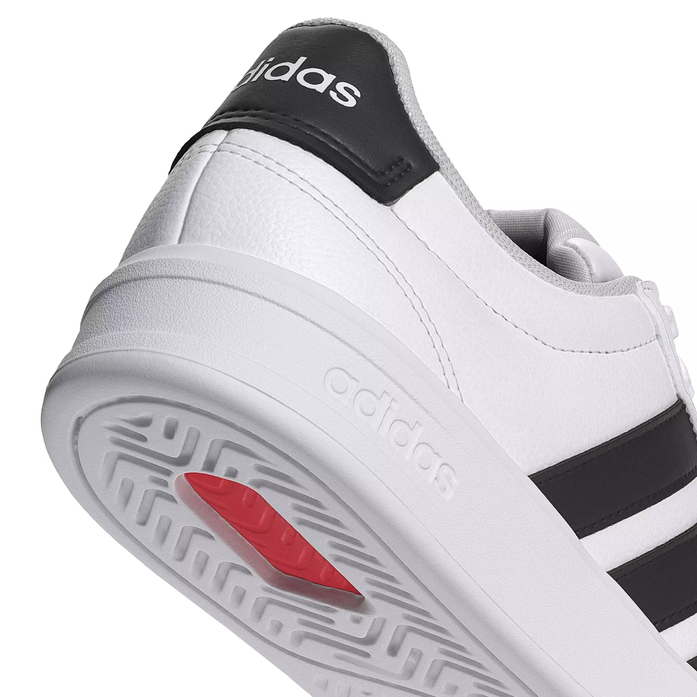 adidas Grand Court 3.0 "Ftwr White/Core Black/Ftwr White" Women's Shoe - WHITE/BLACK/WHITE