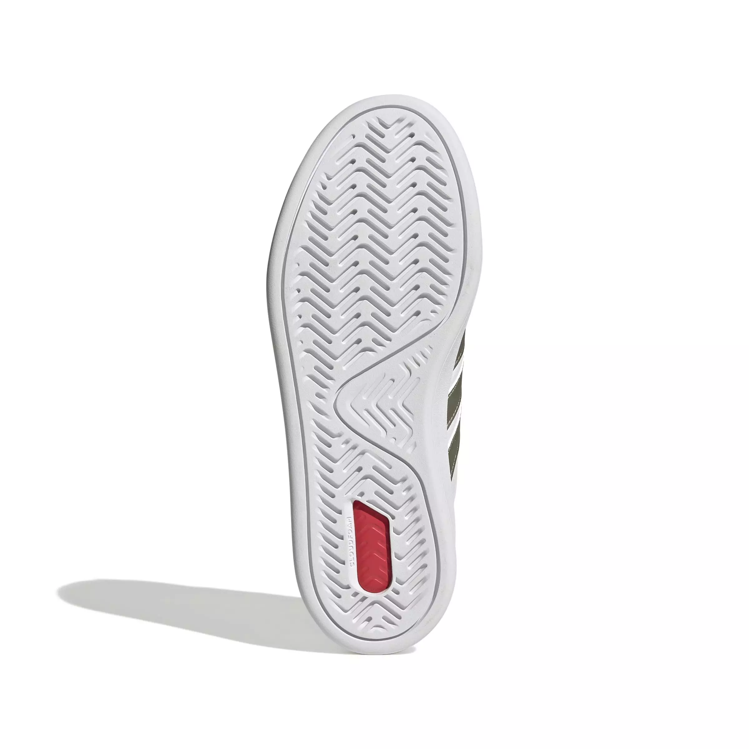 adidas Grand Court 3.0 "Ftwr White/Cyber Metallic/Ftwr White" Women's Shoe - WHITE/CYBER/WHITE