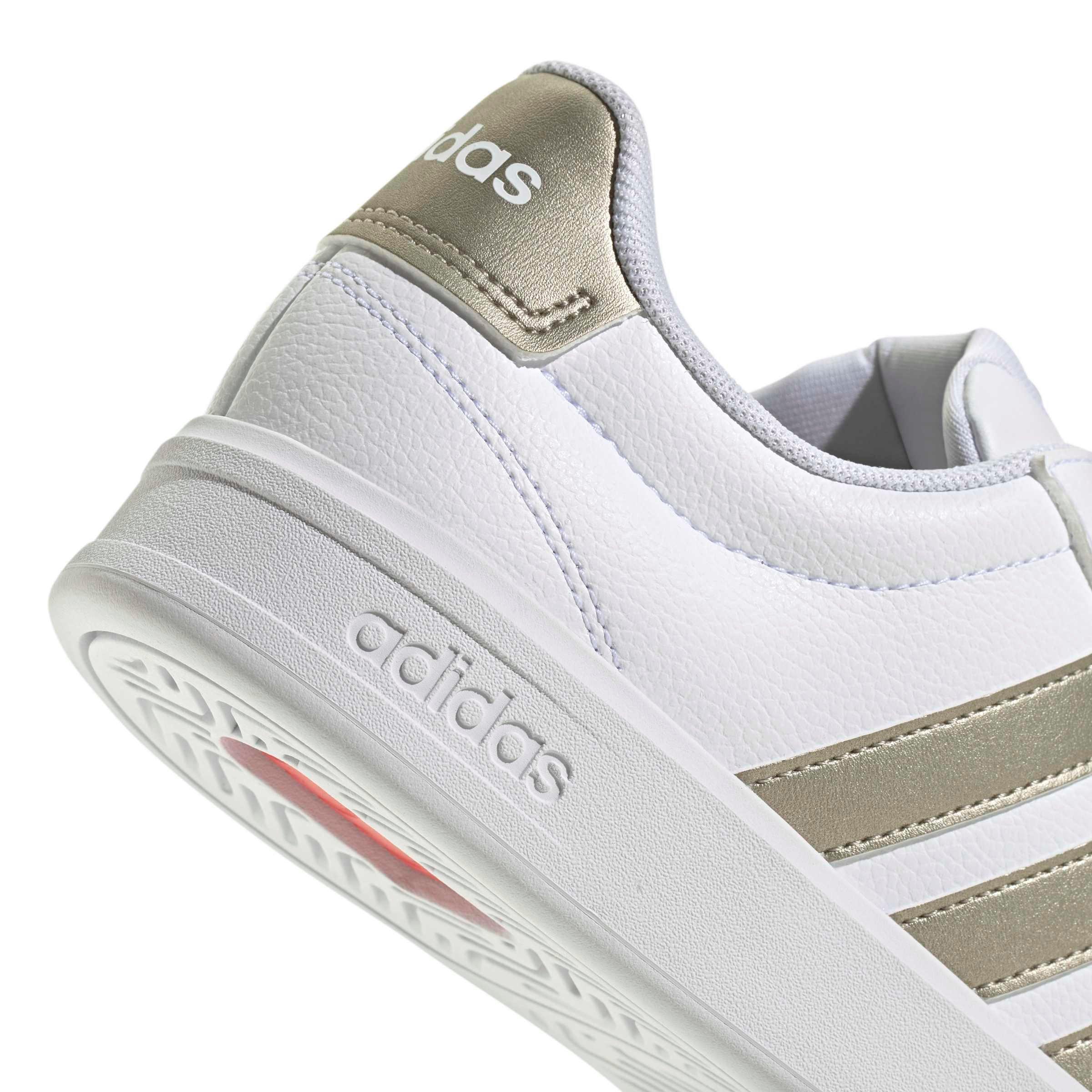 adidas Grand Court 3.0 "Ftwr White/Cyber Metallic/Ftwr White" Women's Shoe - WHITE/CYBER/WHITE