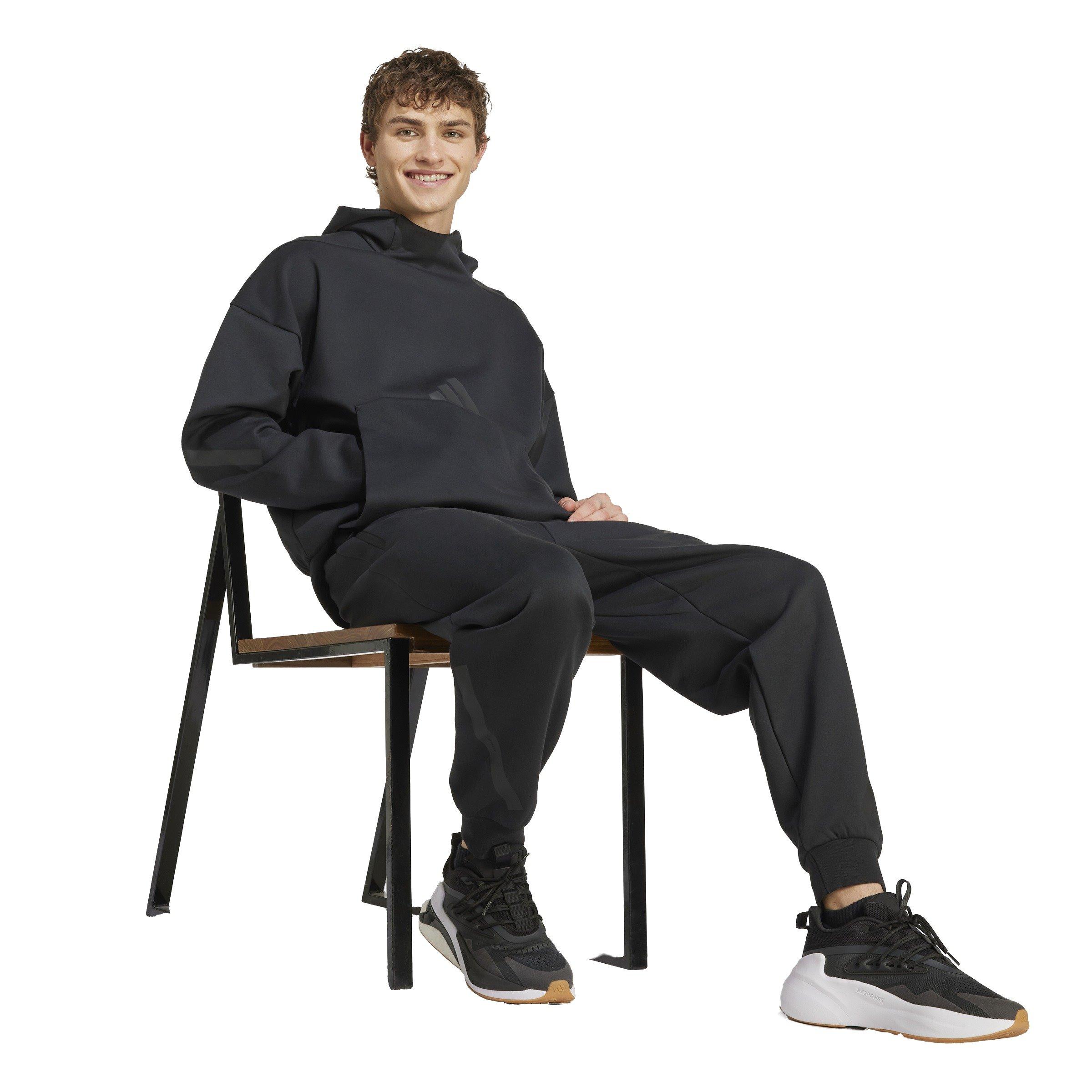 adidas Men's Z.N.E. Pants - Black - BLACK Thumbnail View 5