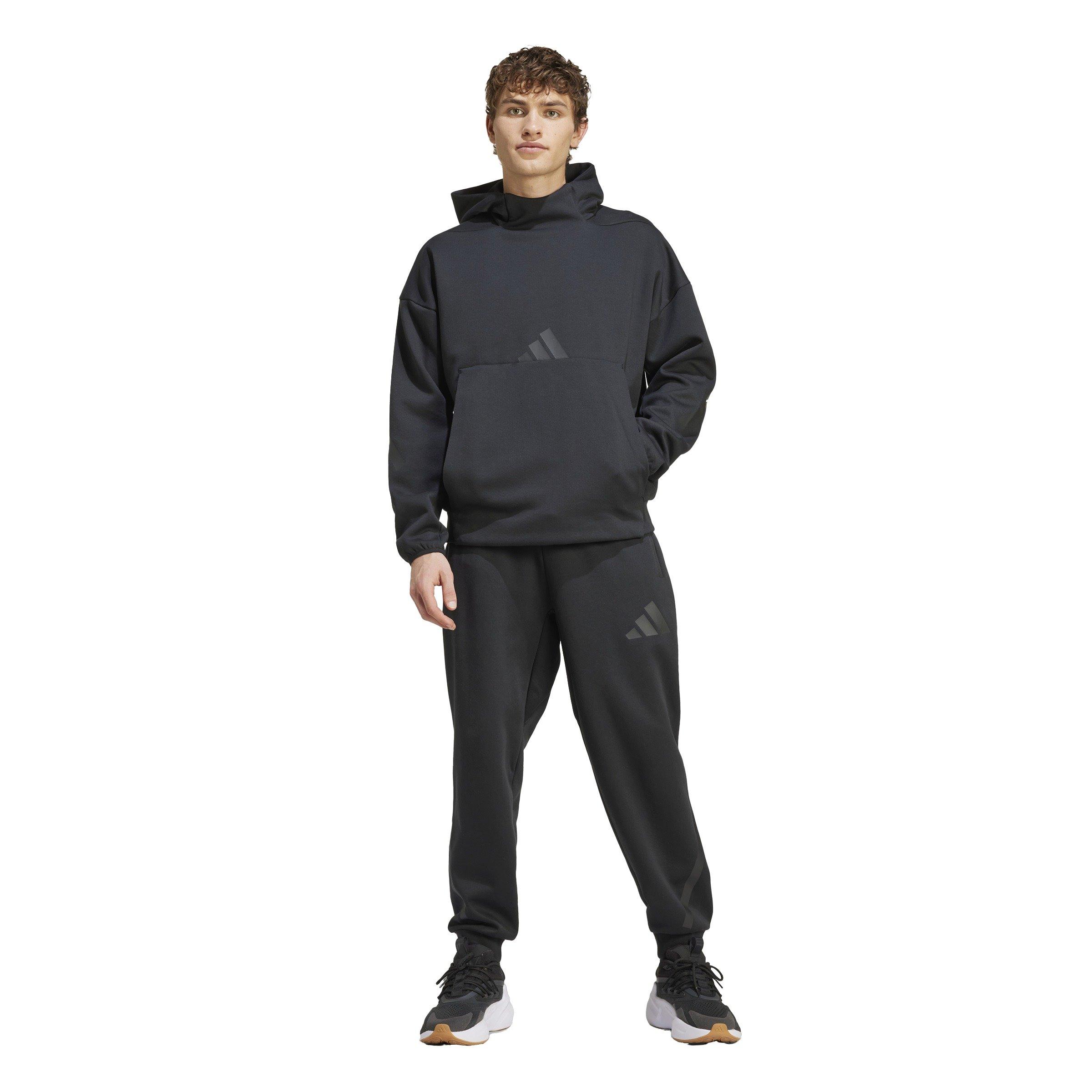 adidas Men's Z.N.E. Pants - Black - BLACK Thumbnail View 6