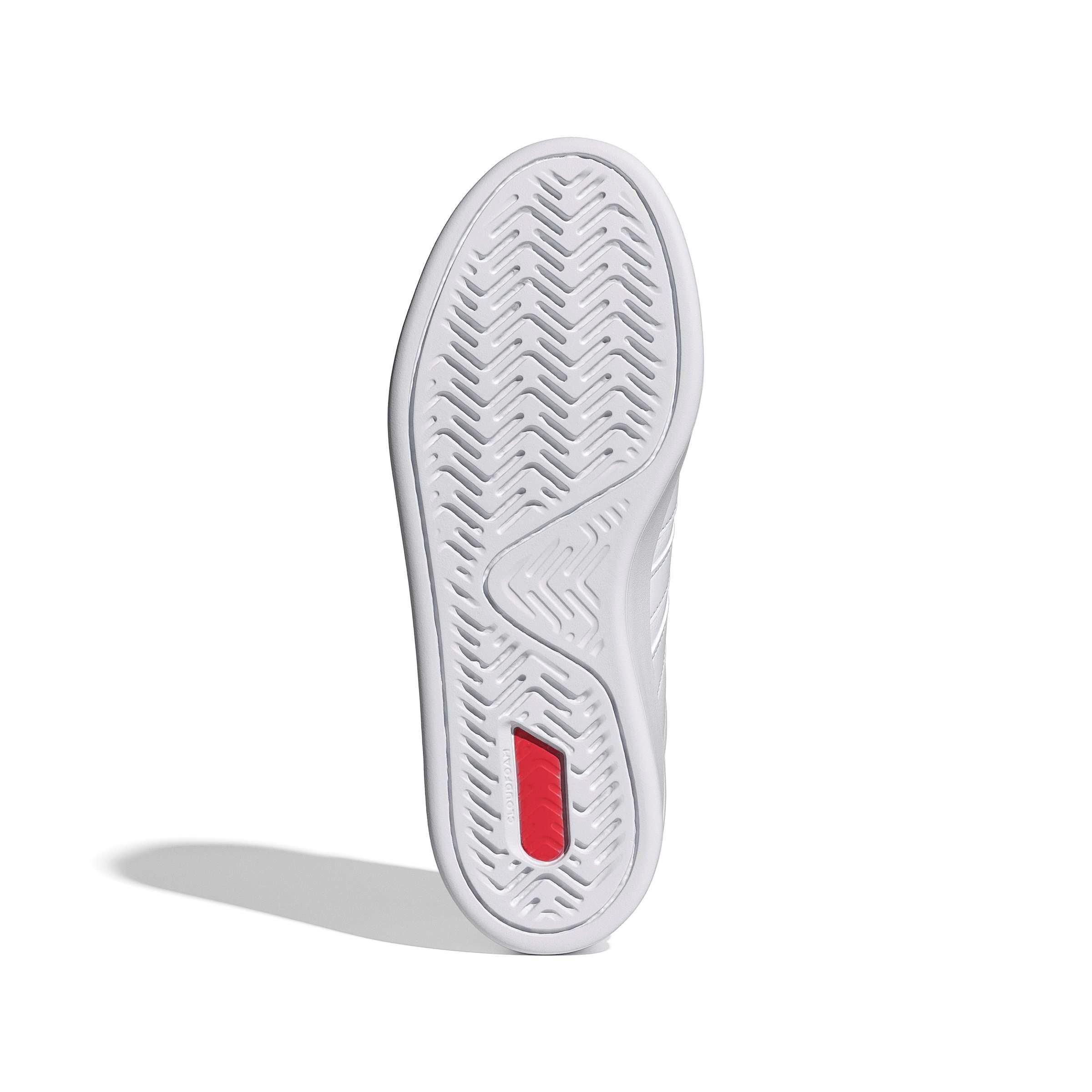adidas Grand Court 3.0 "Ftwr White/Ftwr White/Iron Metallic" Women's Shoe - WHITE/WHITE/IRON