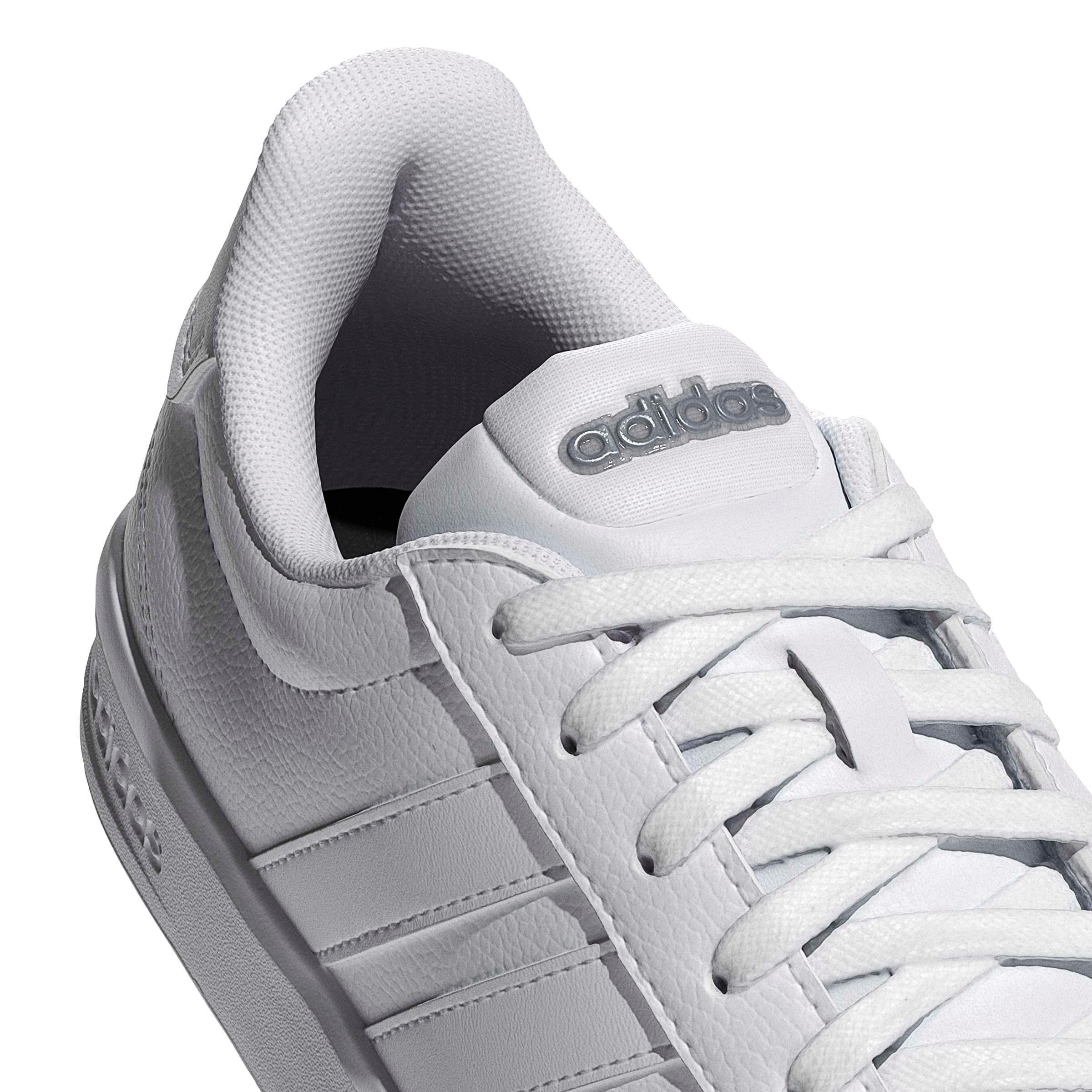adidas Grand Court 3.0 "Ftwr White/Ftwr White/Iron Metallic" Women's Shoe - WHITE/WHITE/IRON