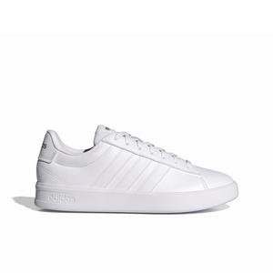 adidas Grand Court 3.0 "Ftwr White/Ftwr White/Iron Metallic" Women's Shoe - WHITE/WHITE/IRON