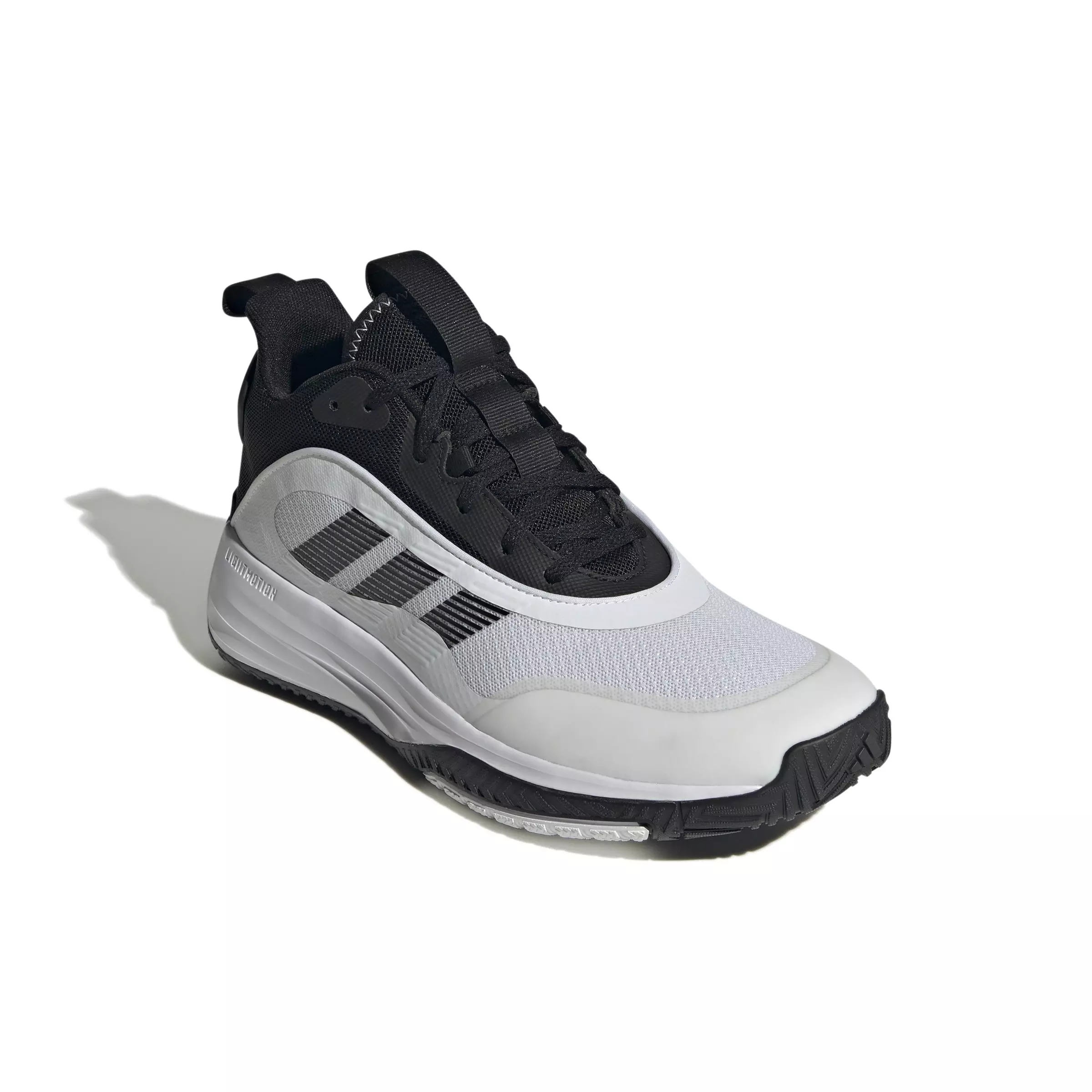 adidas Own the Game 3 "Ftwr White/Core Black/Core Black" Men's Basketball Shoe - WHITE/BLACK/BLACK