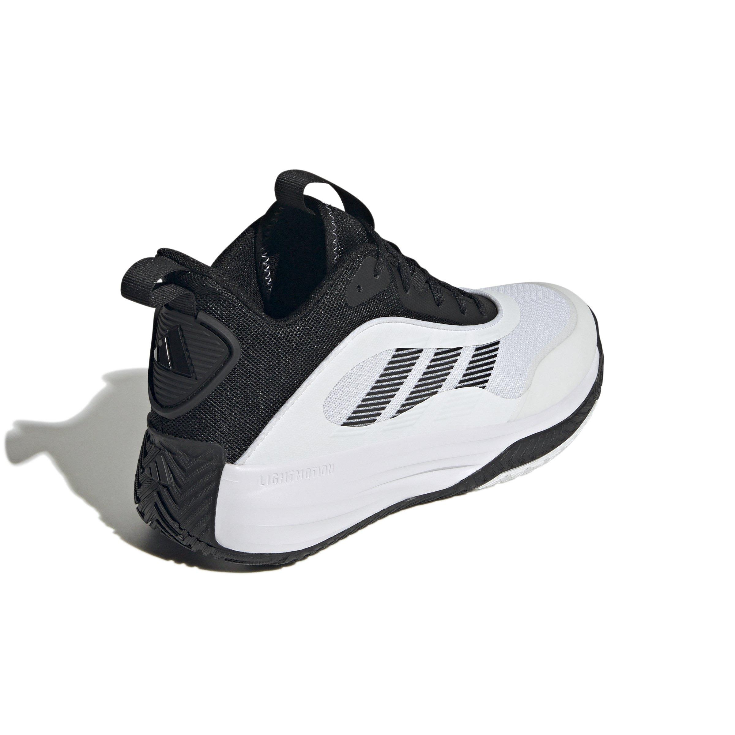 adidas Own the Game 3 "Ftwr White/Core Black/Core Black" Men's Basketball Shoe - WHITE/BLACK/BLACK Thumbnail View 4