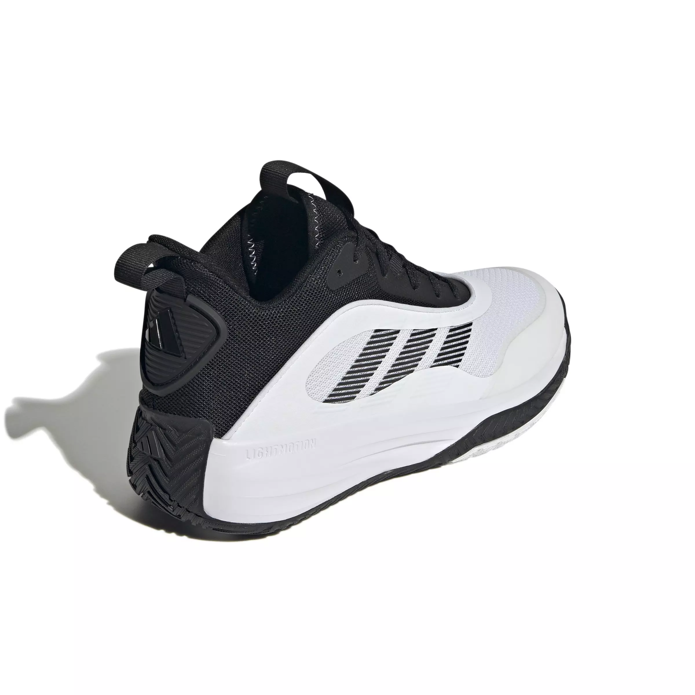 adidas Own the Game 3 "Ftwr White/Core Black/Core Black" Men's Basketball Shoe - WHITE/BLACK/BLACK