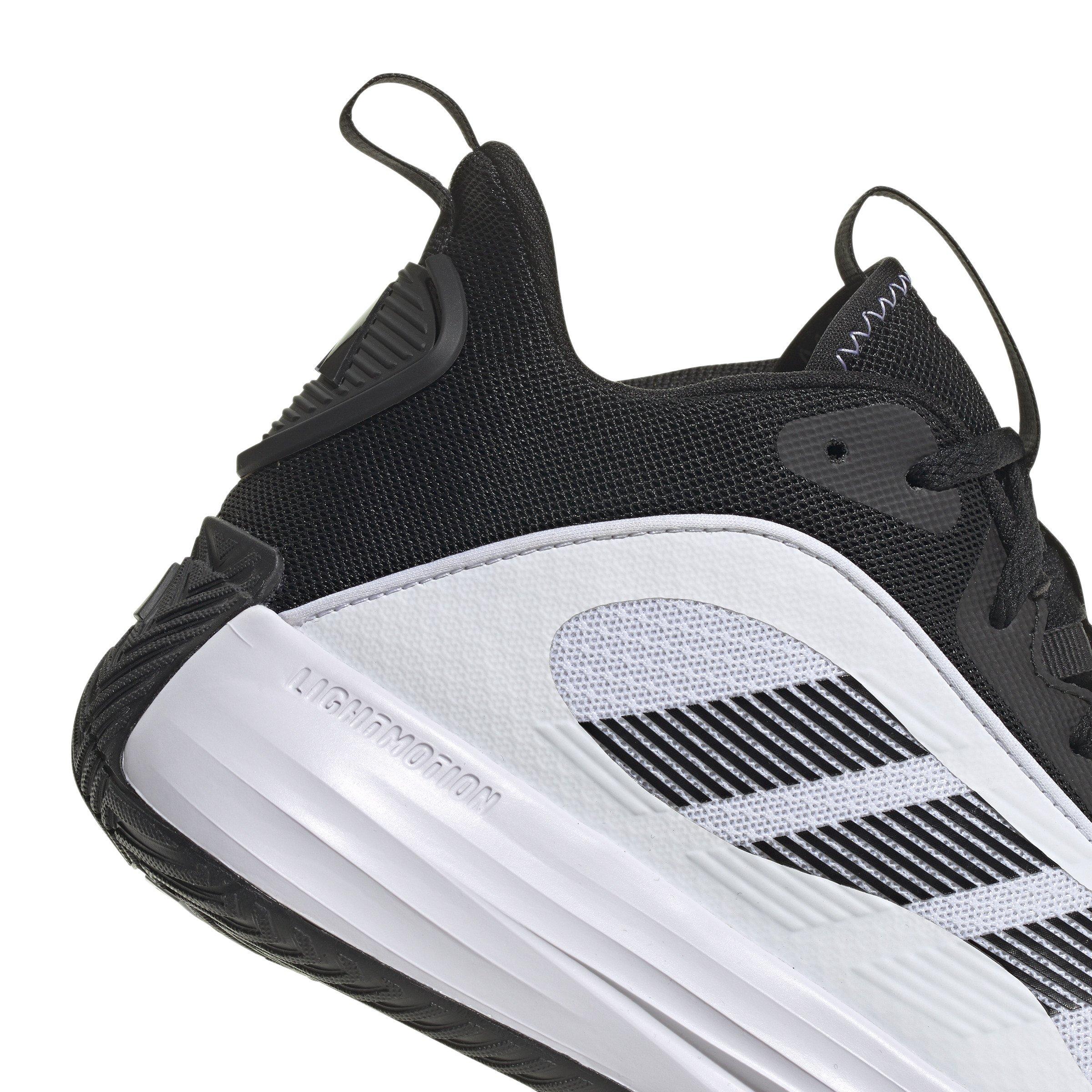 adidas Own the Game 3 "Ftwr White/Core Black/Core Black" Men's Basketball Shoe - WHITE/BLACK/BLACK Thumbnail View 7