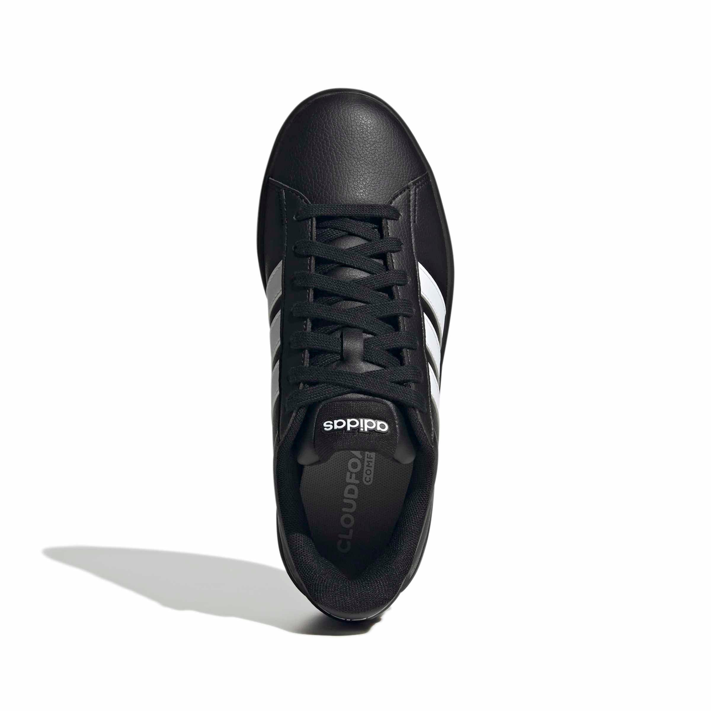 adidas Grand Court 3.0 "Core Black/Ftwr White/Ftwr White" Women's Shoe - BLACK/WHITE/WHITE