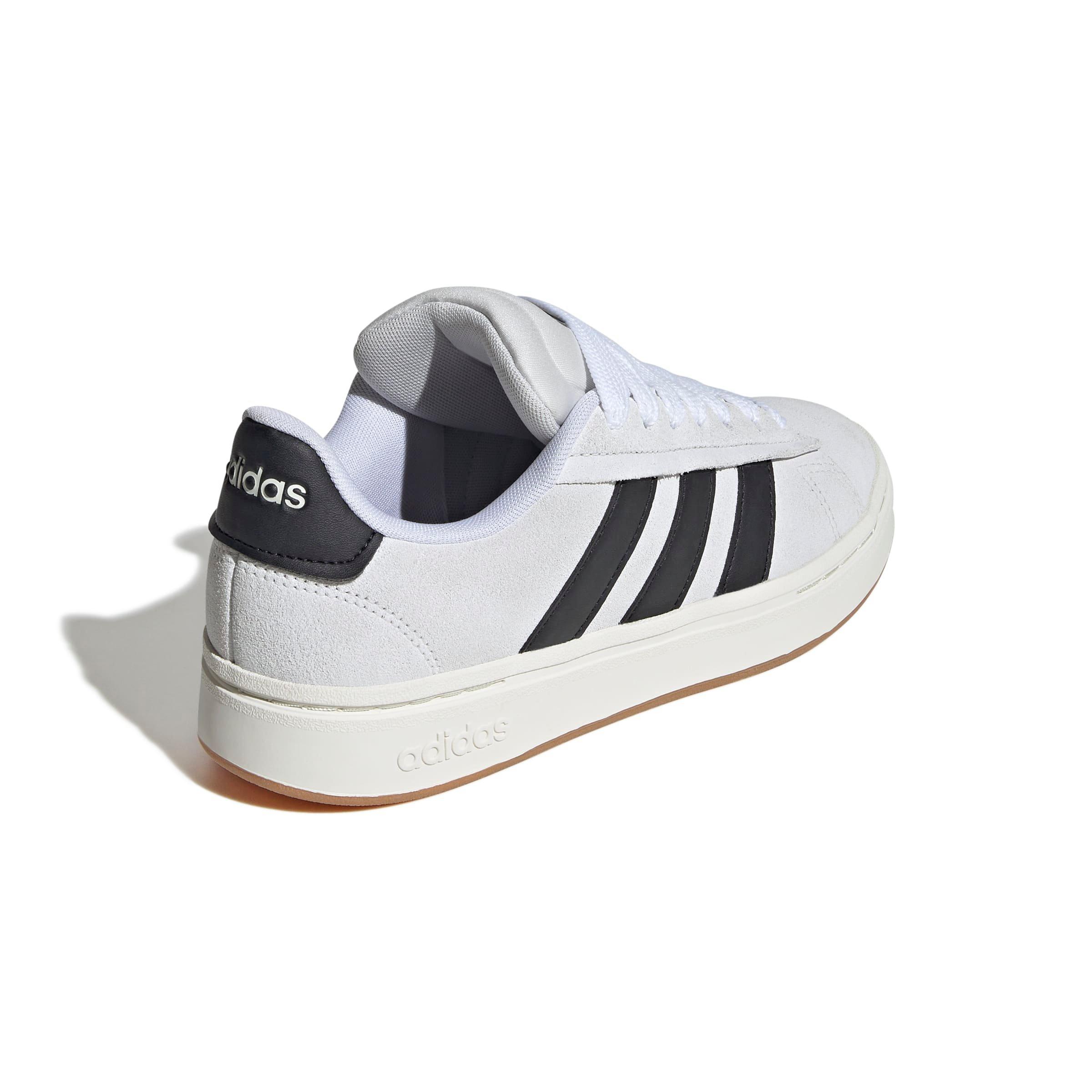 adidas Grand Court Alpha "Crystal White/Core Black/Off White" Women's Shoe - WHITE