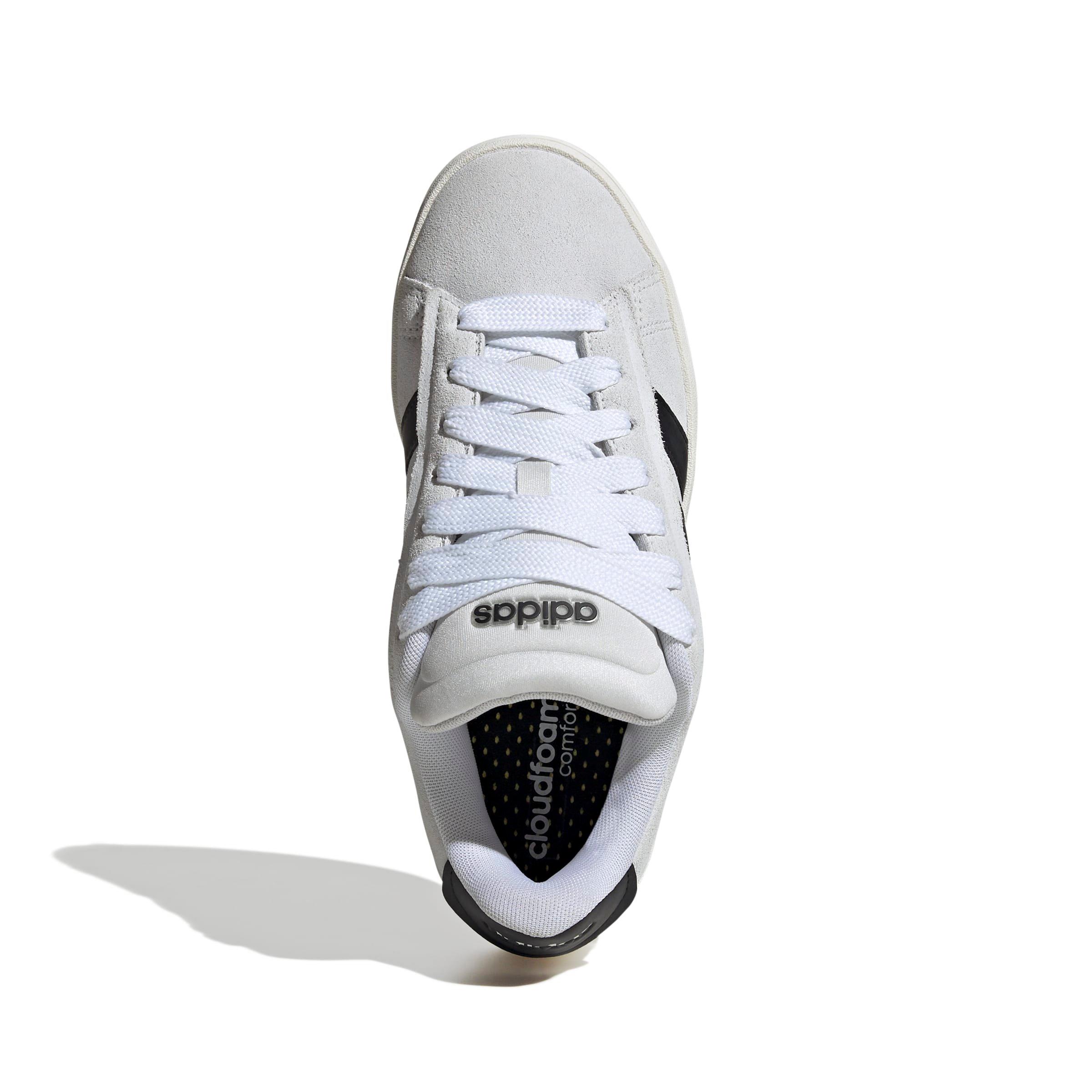 adidas Grand Court Alpha "Crystal White/Core Black/Off White" Women's Shoe - WHITE