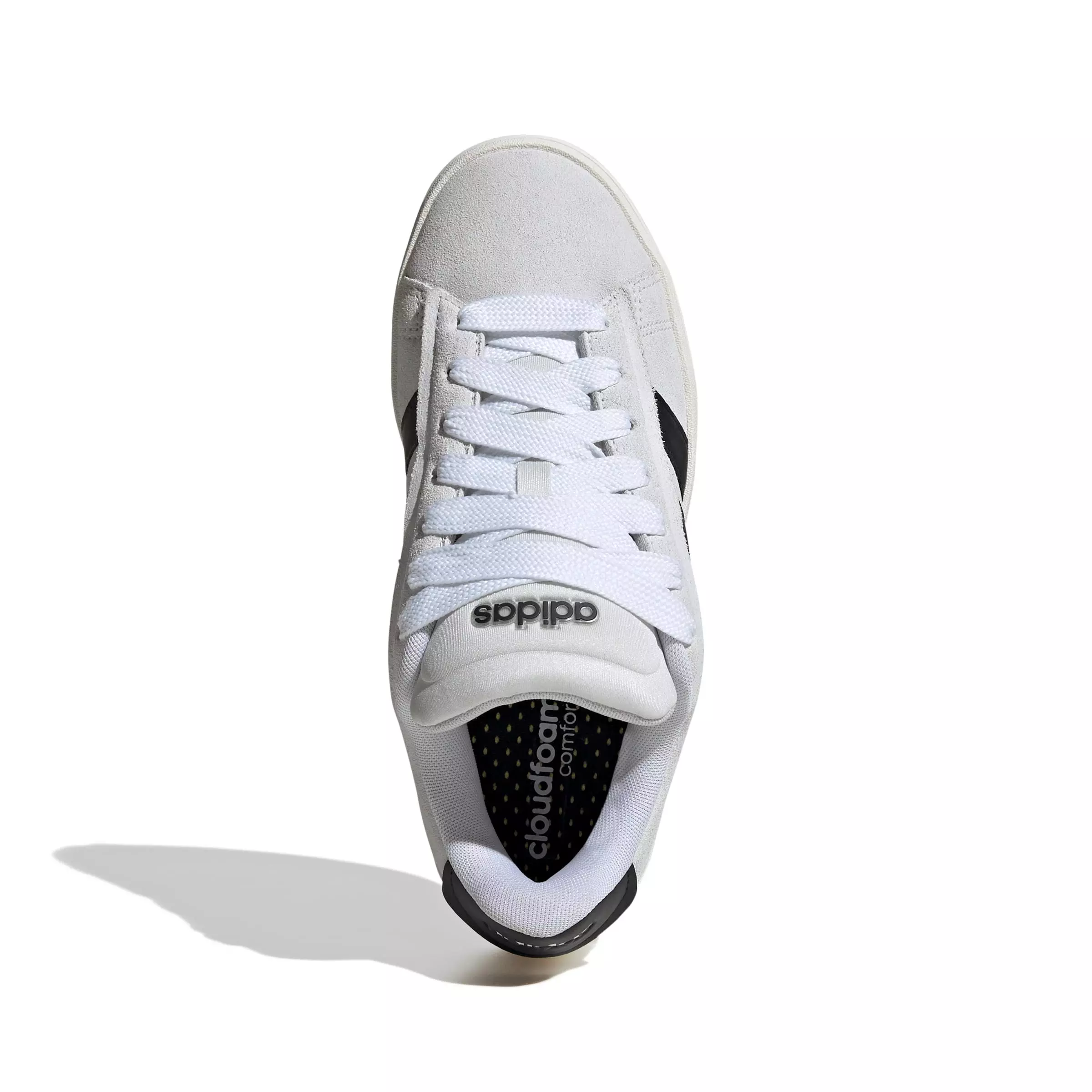 adidas Grand Court Alpha "Crystal White/Core Black/Off White" Women's Shoe - WHITE