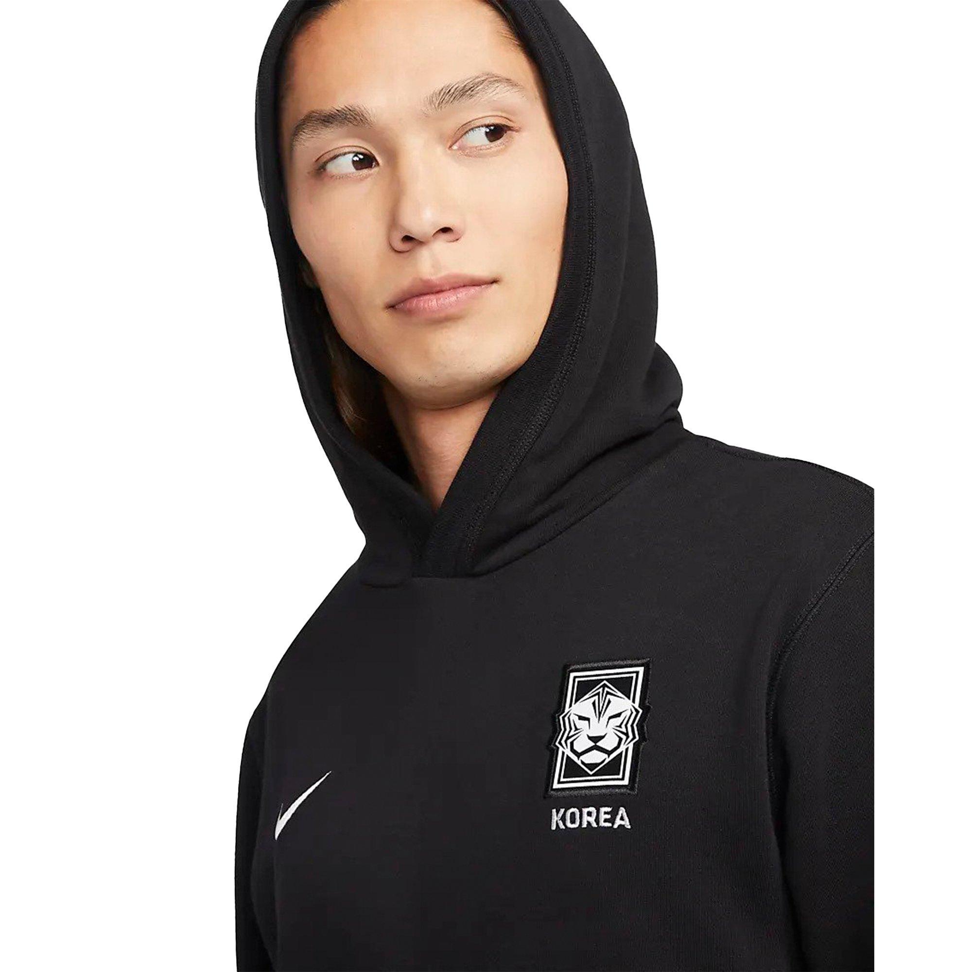 Nike Men s Korea French Terry Pullover Hoodie Black