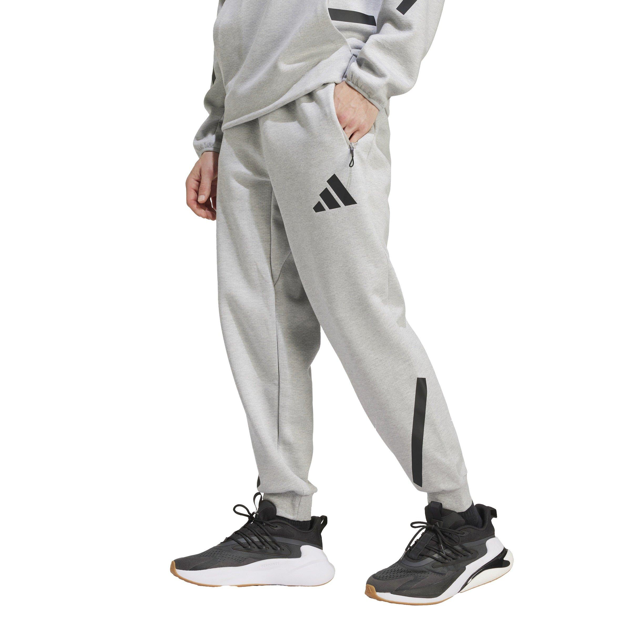 adidas Men's Z.N.E. Pants - Grey - GREY Thumbnail View 2