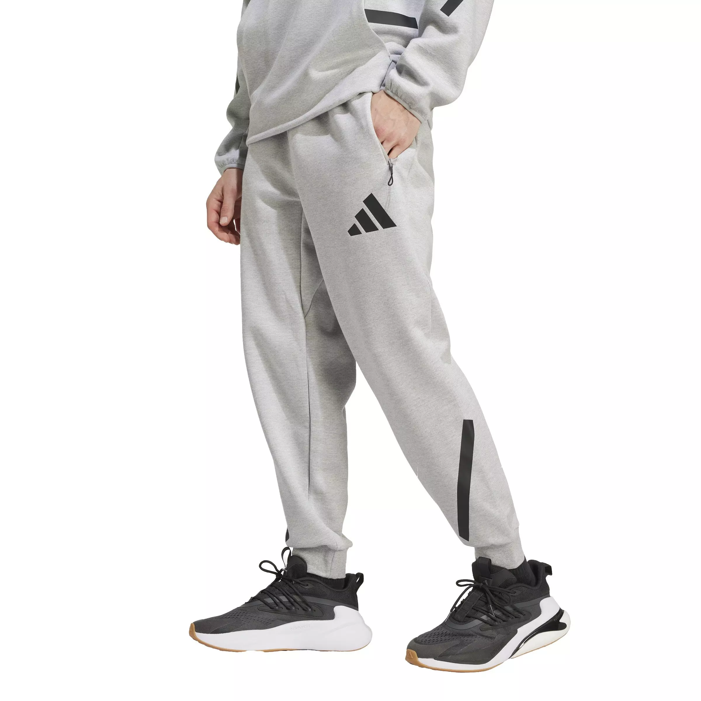 adidas Men's Z.N.E. Pants - Grey - GREY