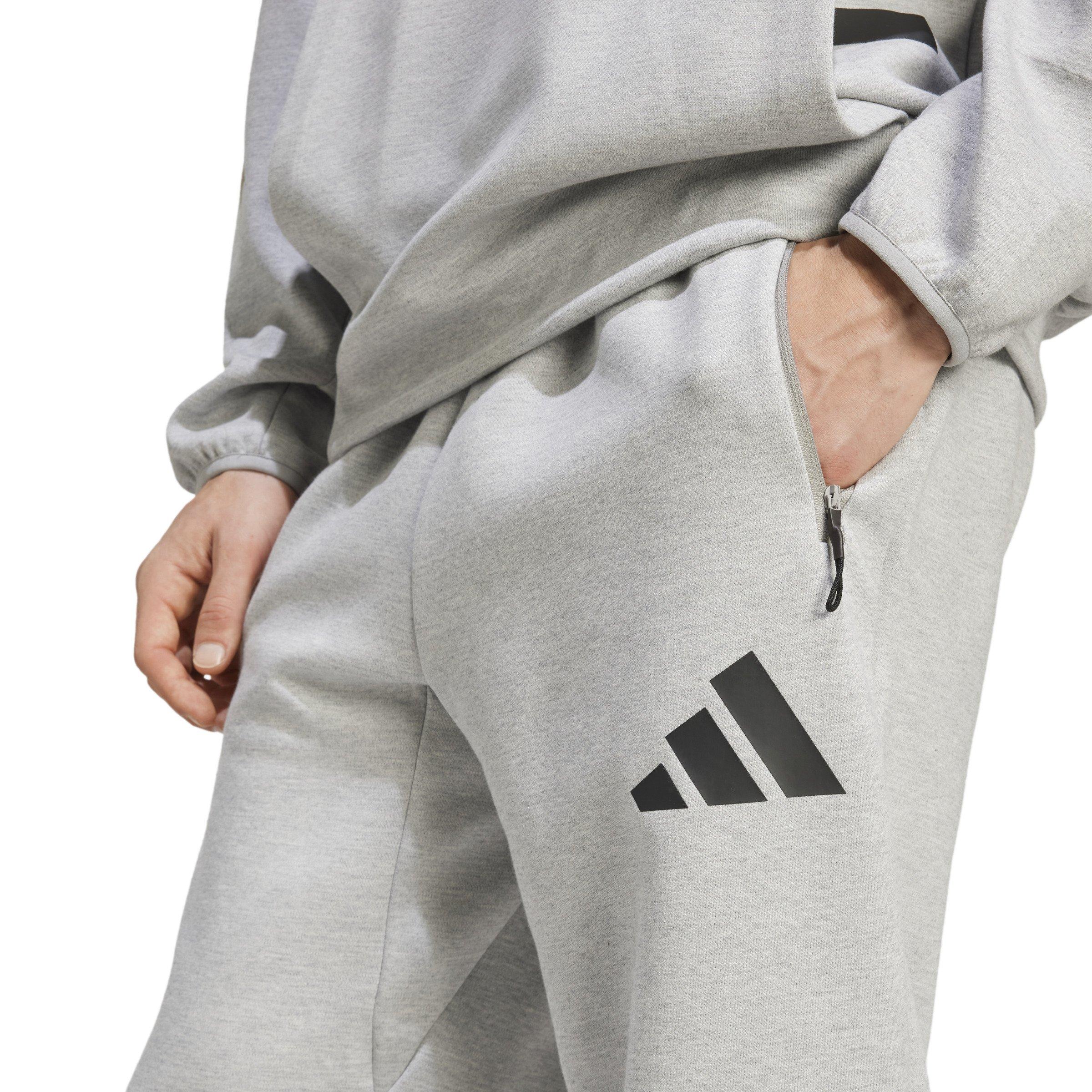adidas Men's Z.N.E. Pants - Grey - GREY Thumbnail View 3