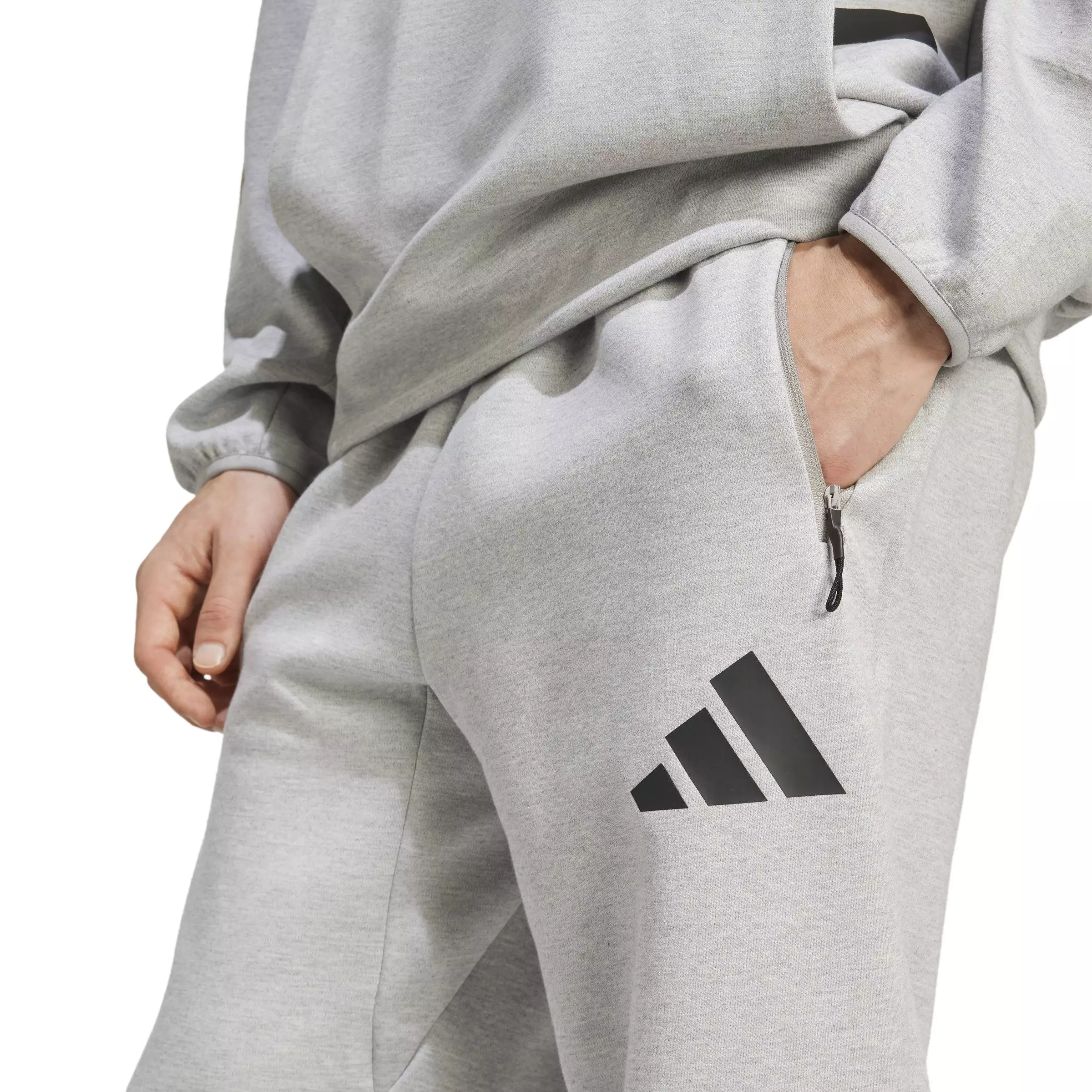 adidas Men's Z.N.E. Pants - Grey - GREY