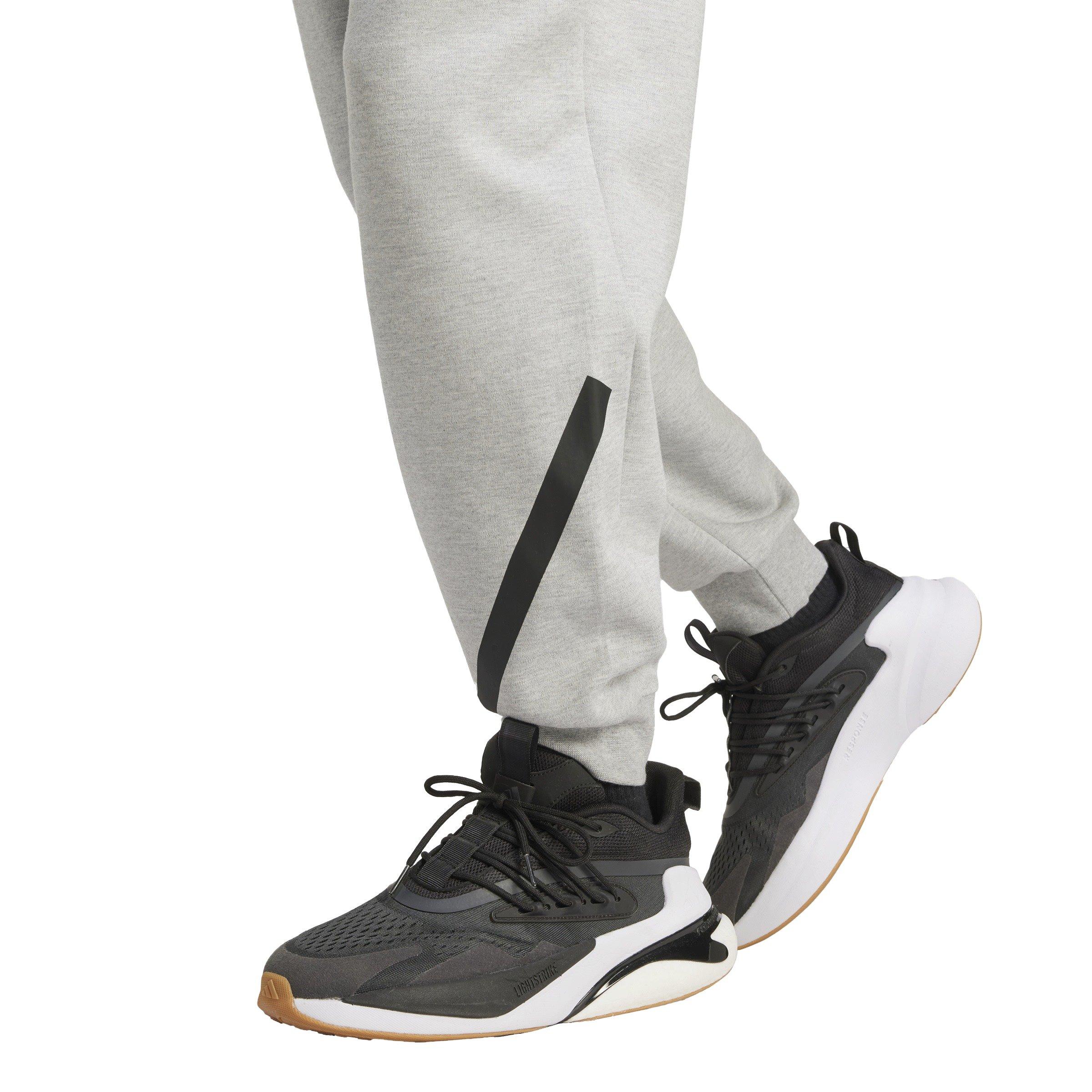 adidas Men's Z.N.E. Pants - Grey - GREY Thumbnail View 4