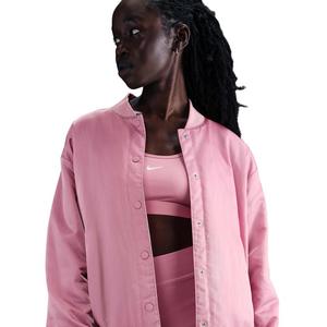 Nike Women's Sportswear Destroyer Oversized Woven Jacket - Pink
