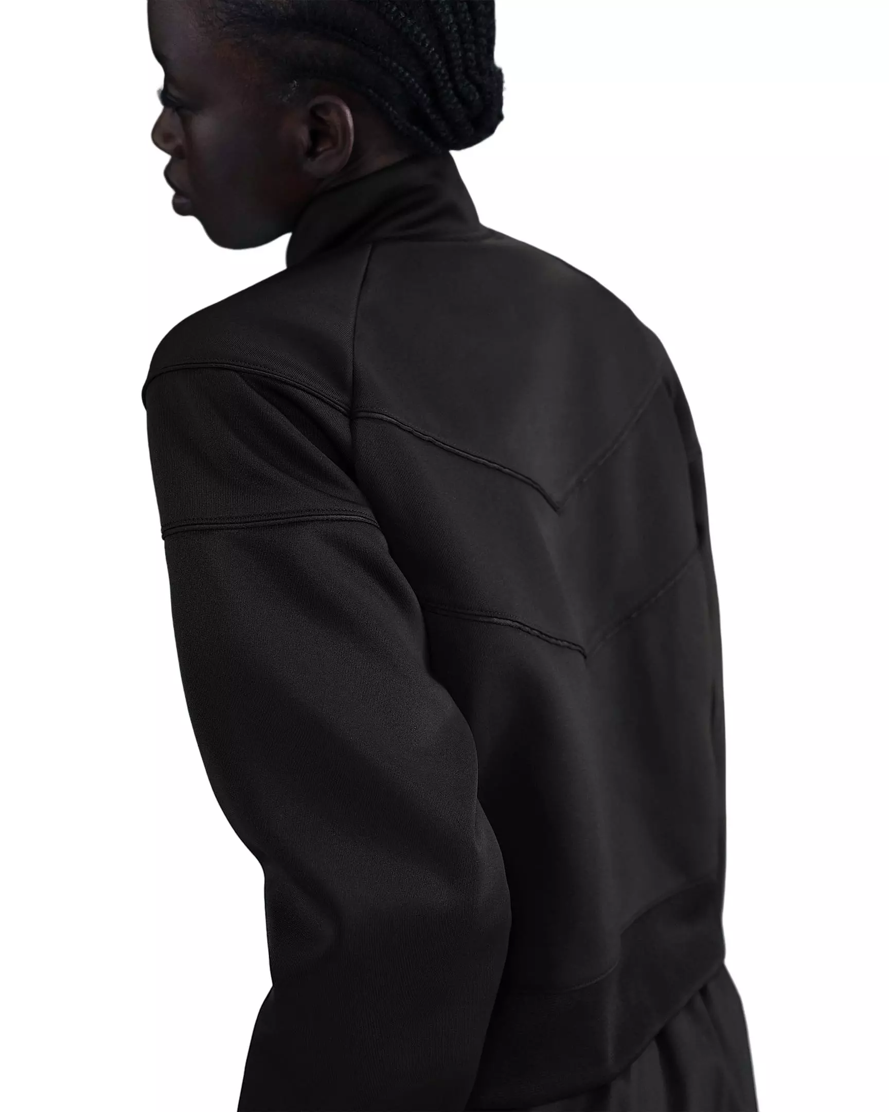 Nike Women's Sportswear Windrunner Knit Jacket - Black - BLACK
