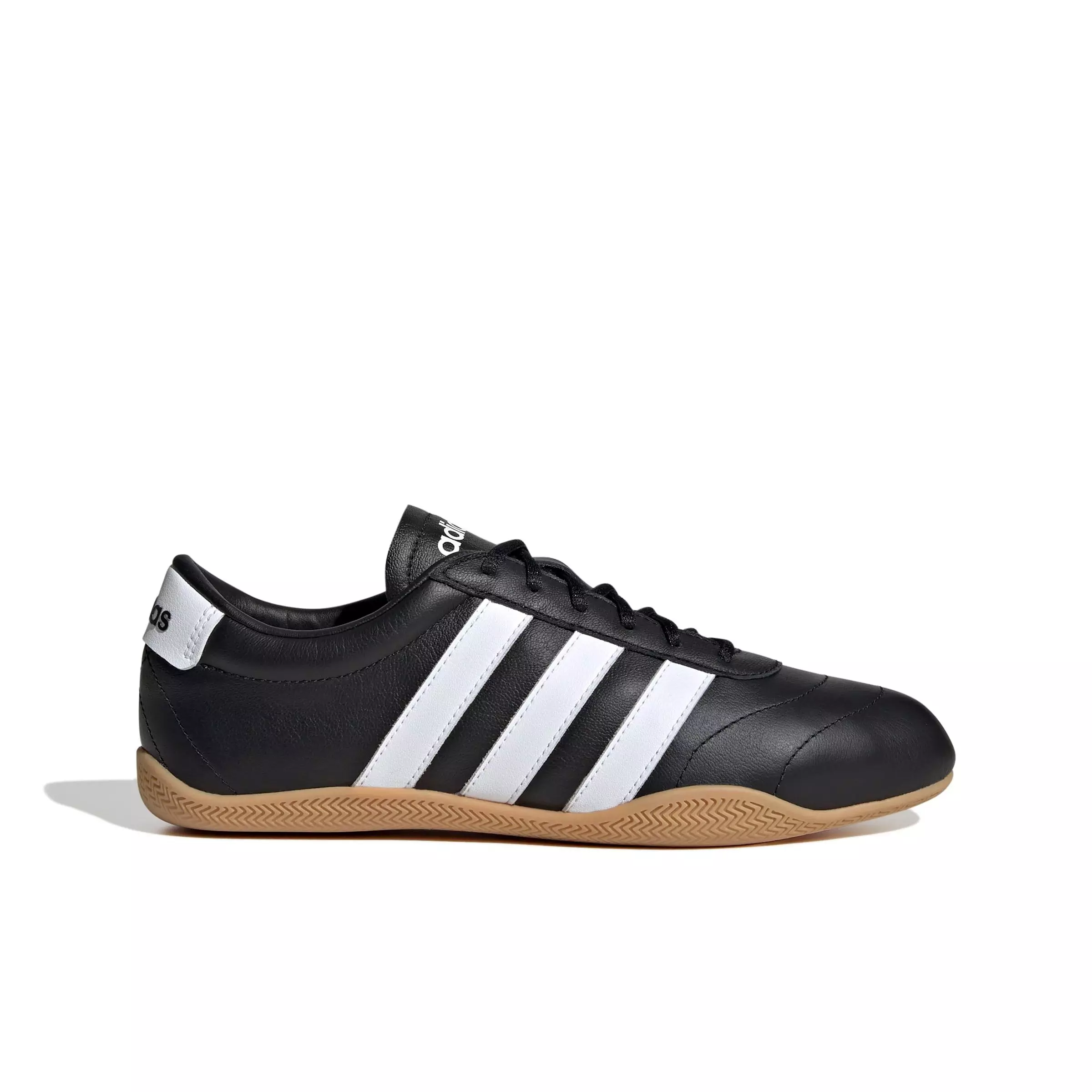 adidas Grand Court Lo "Core Black/Ftwr White/Gum 3" Women's Shoe - BLACK/WHITE/GUM