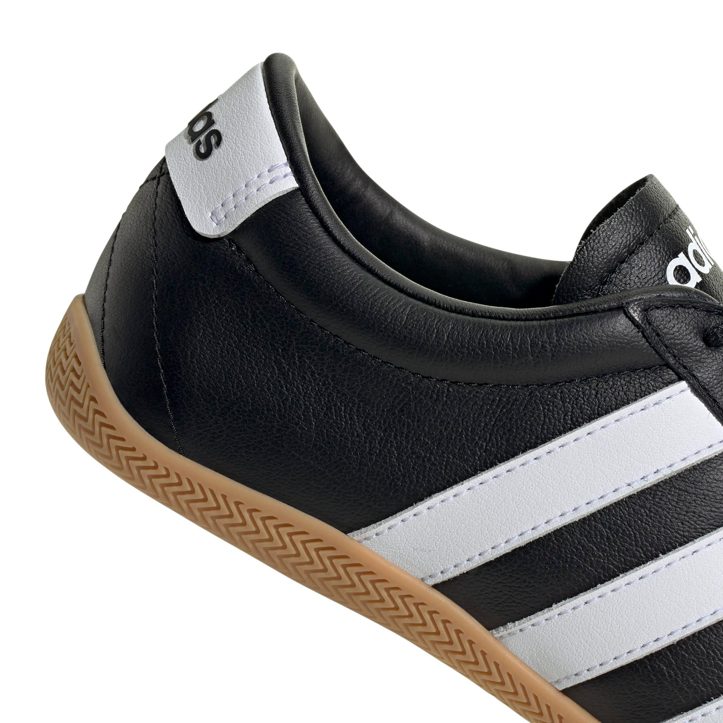 adidas Grand Court Lo "Core Black/Ftwr White/Gum 3" Women's Shoe - BLACK/WHITE/GUM