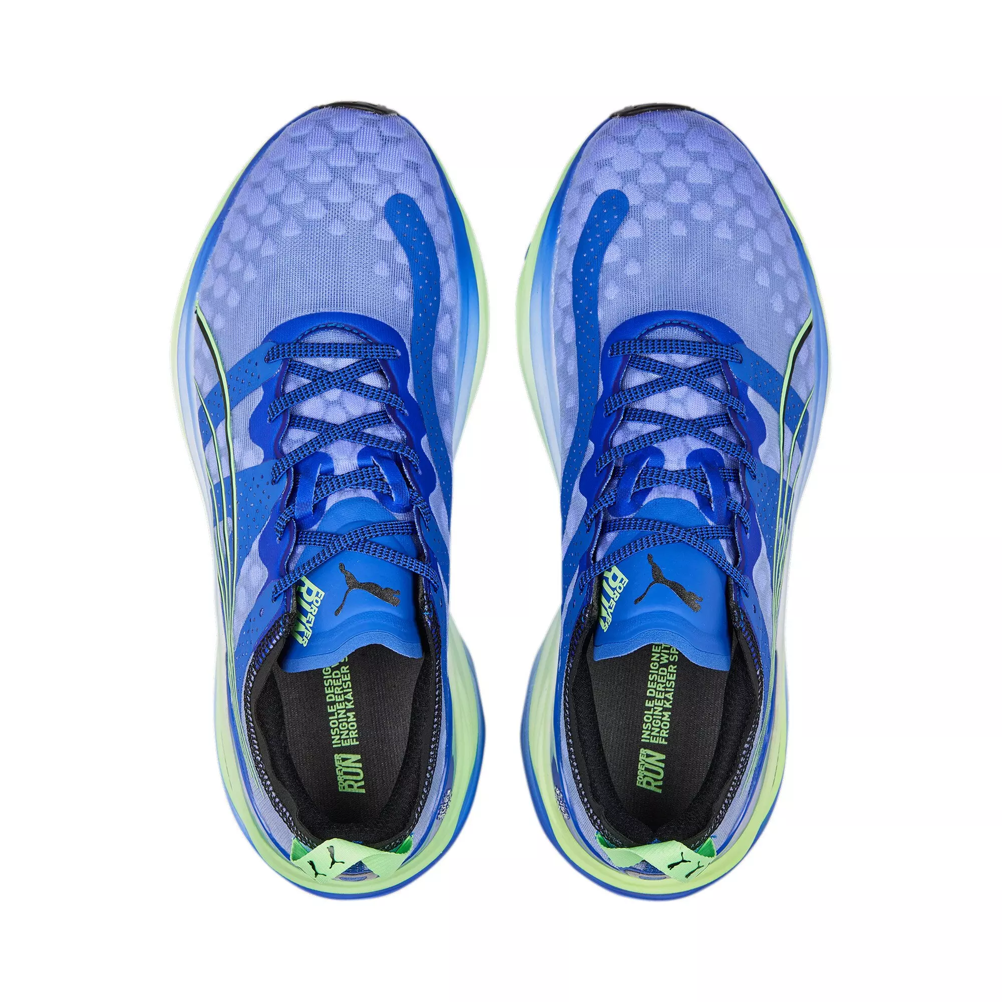 PUMA ForeverRUN NITRO "Royal Sapphire/Fizzy Lime" Men's Running Shoe - ROYAL/LIME
