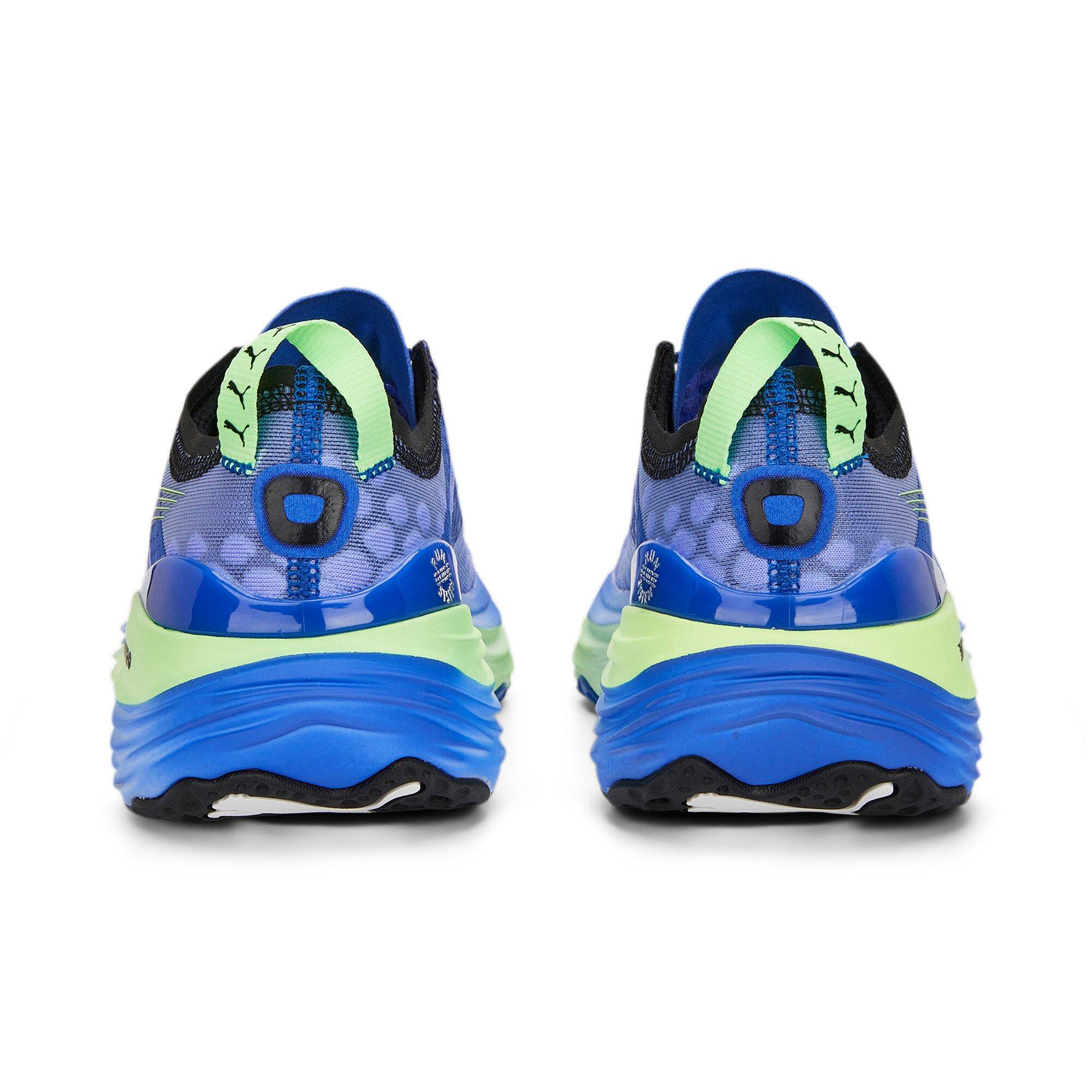 PUMA ForeverRUN NITRO "Royal Sapphire/Fizzy Lime" Men's Running Shoe - ROYAL/LIME Thumbnail View 5