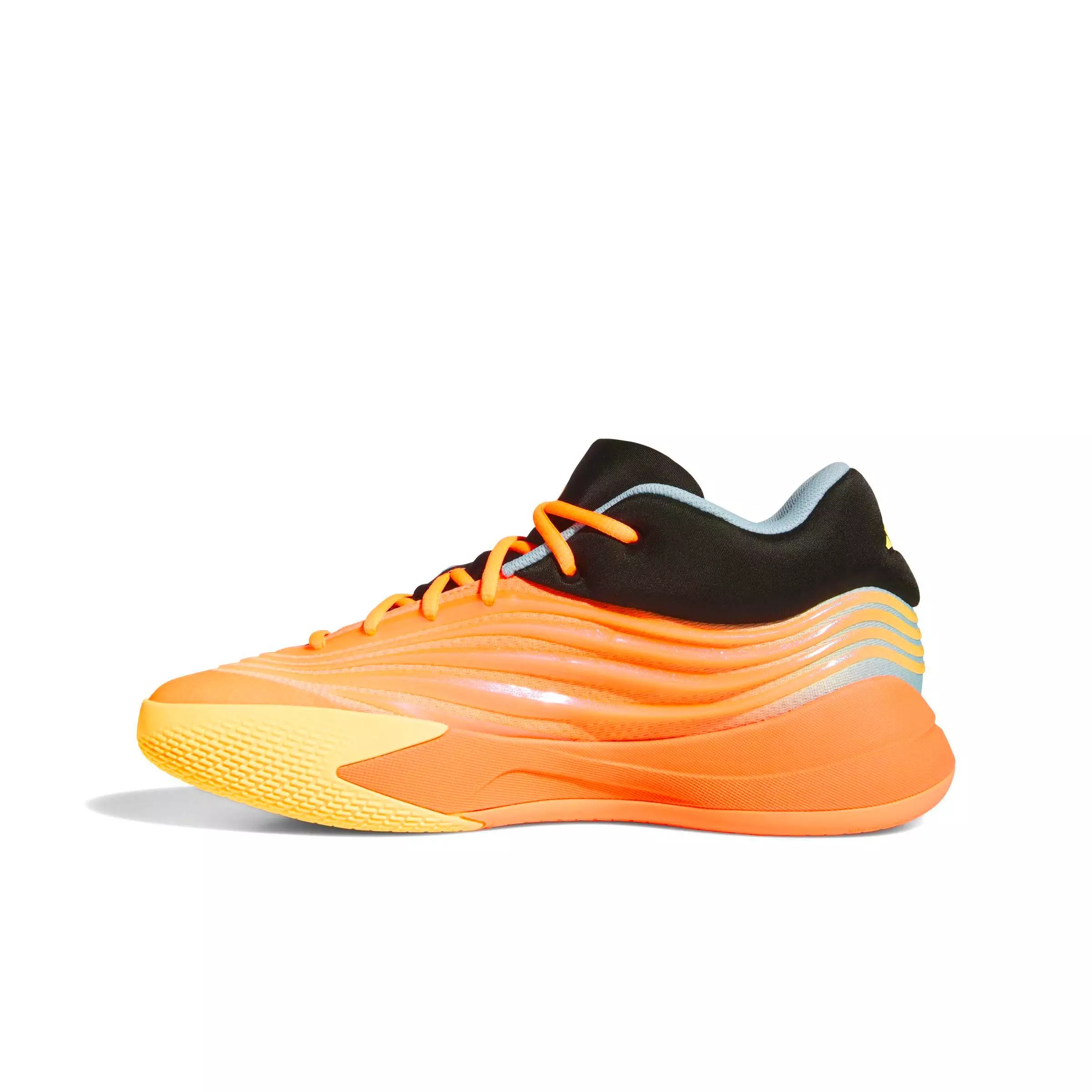 adidas Dame X "Lucid Orange/Ice Tangerine/Icey Blue" Men's Basketball Shoe - ORANGE/TANGERINE/BLUE