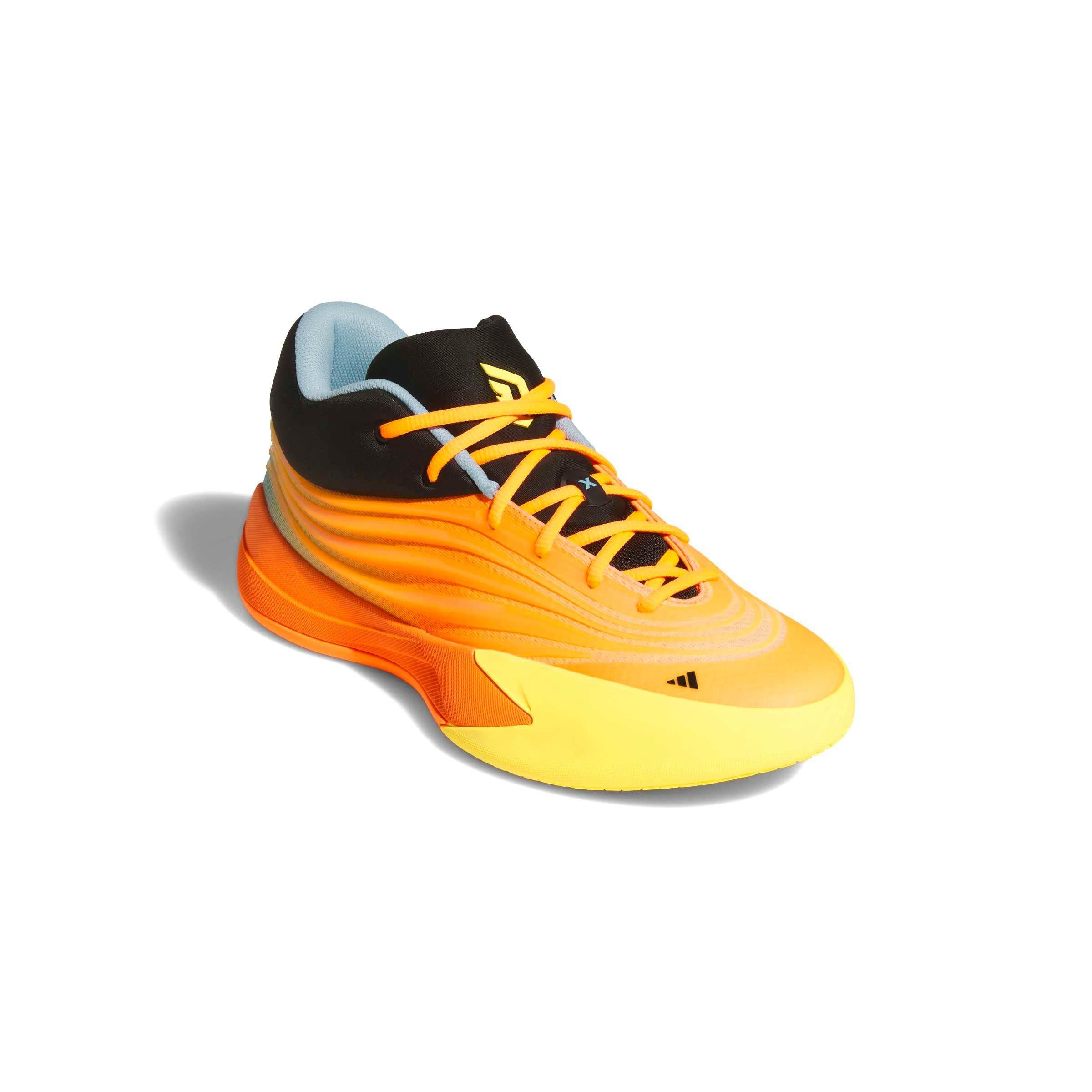 adidas Dame X "Lucid Orange/Ice Tangerine/Icey Blue" Men's Basketball Shoe - ORANGE/TANGERINE/BLUE Thumbnail View 3