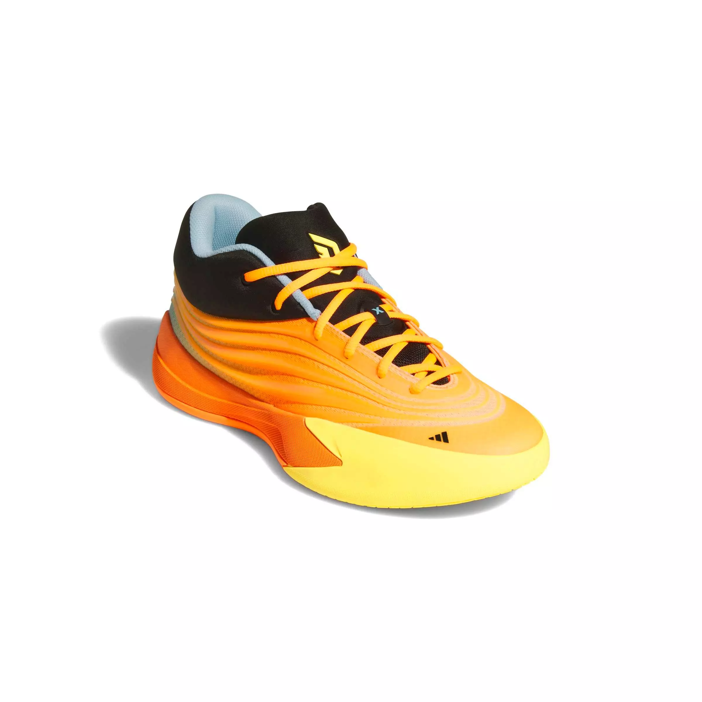 adidas Dame X "Lucid Orange/Ice Tangerine/Icey Blue" Men's Basketball Shoe - ORANGE/TANGERINE/BLUE